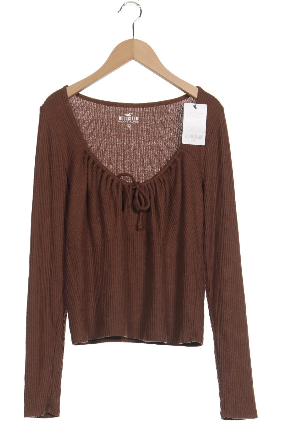 

Hollister Damen Langarmshirt, braun, Gr. 44