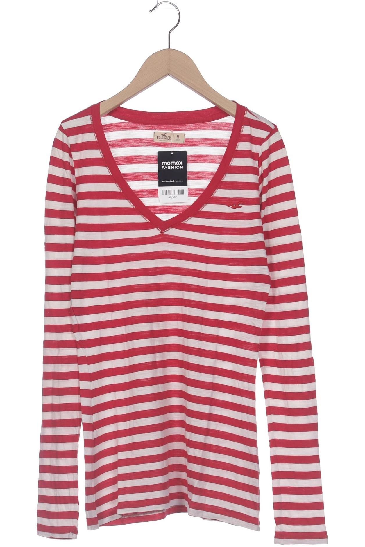 

Hollister Damen Langarmshirt, rot, Gr. 38
