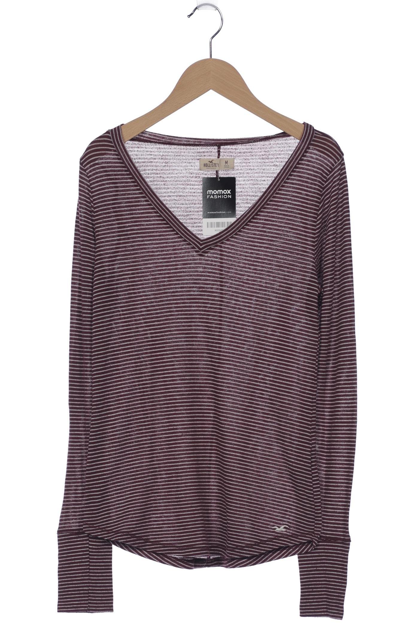

Hollister Damen Langarmshirt, bordeaux, Gr. 38