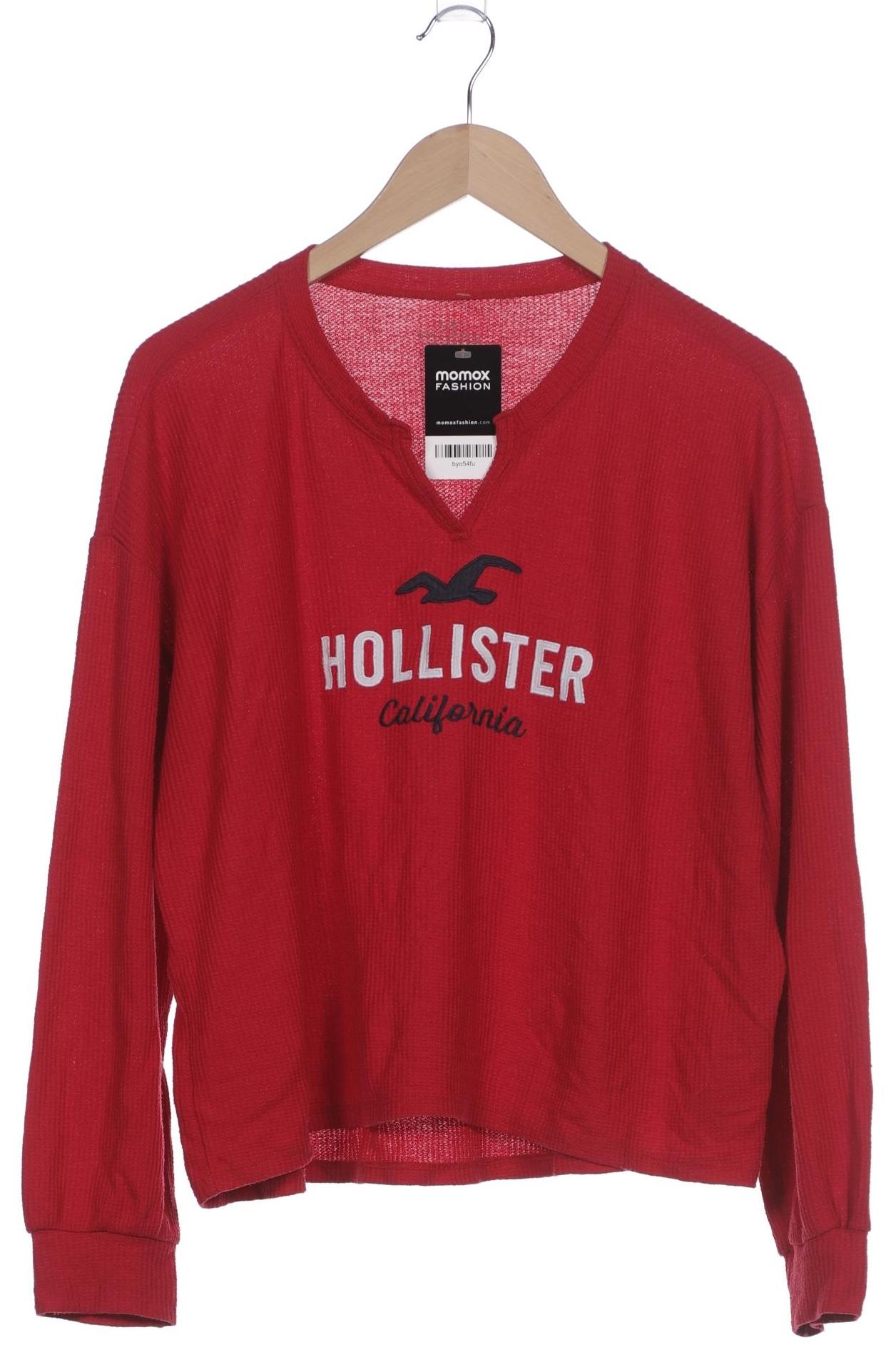 

Hollister Damen Langarmshirt, rot, Gr. 38