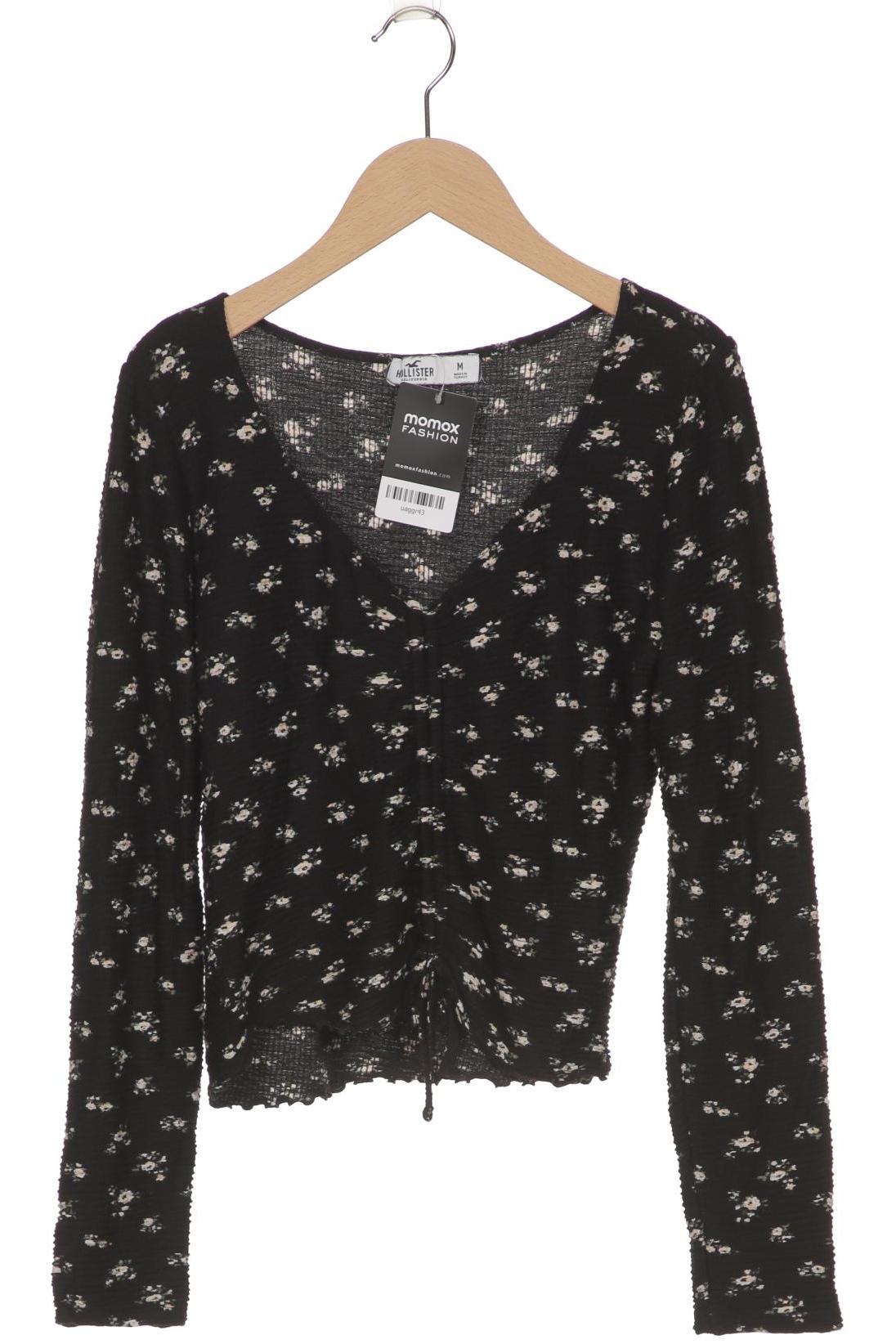 

Hollister Damen Langarmshirt, schwarz, Gr. 38