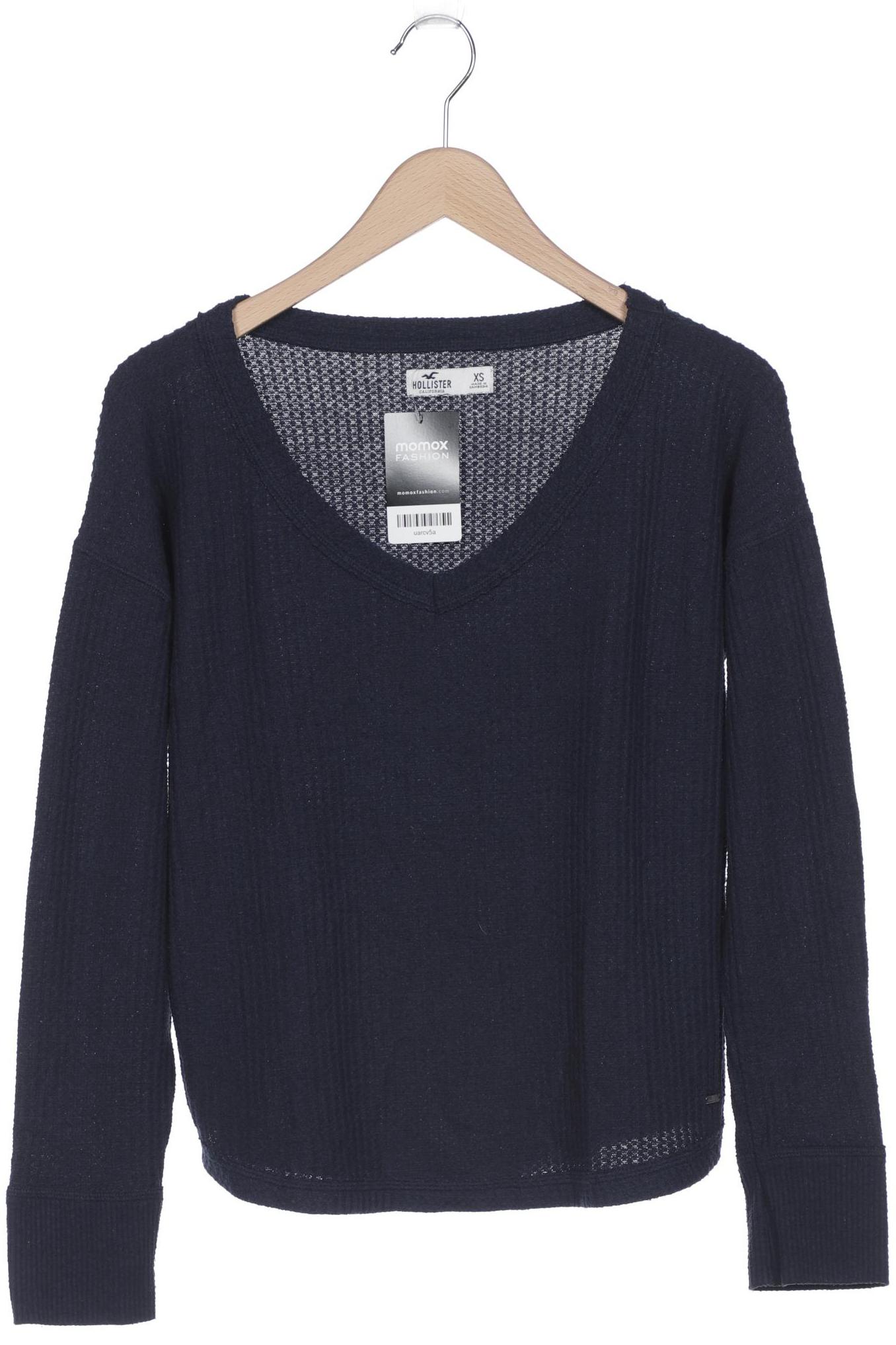 

Hollister Damen Langarmshirt, marineblau