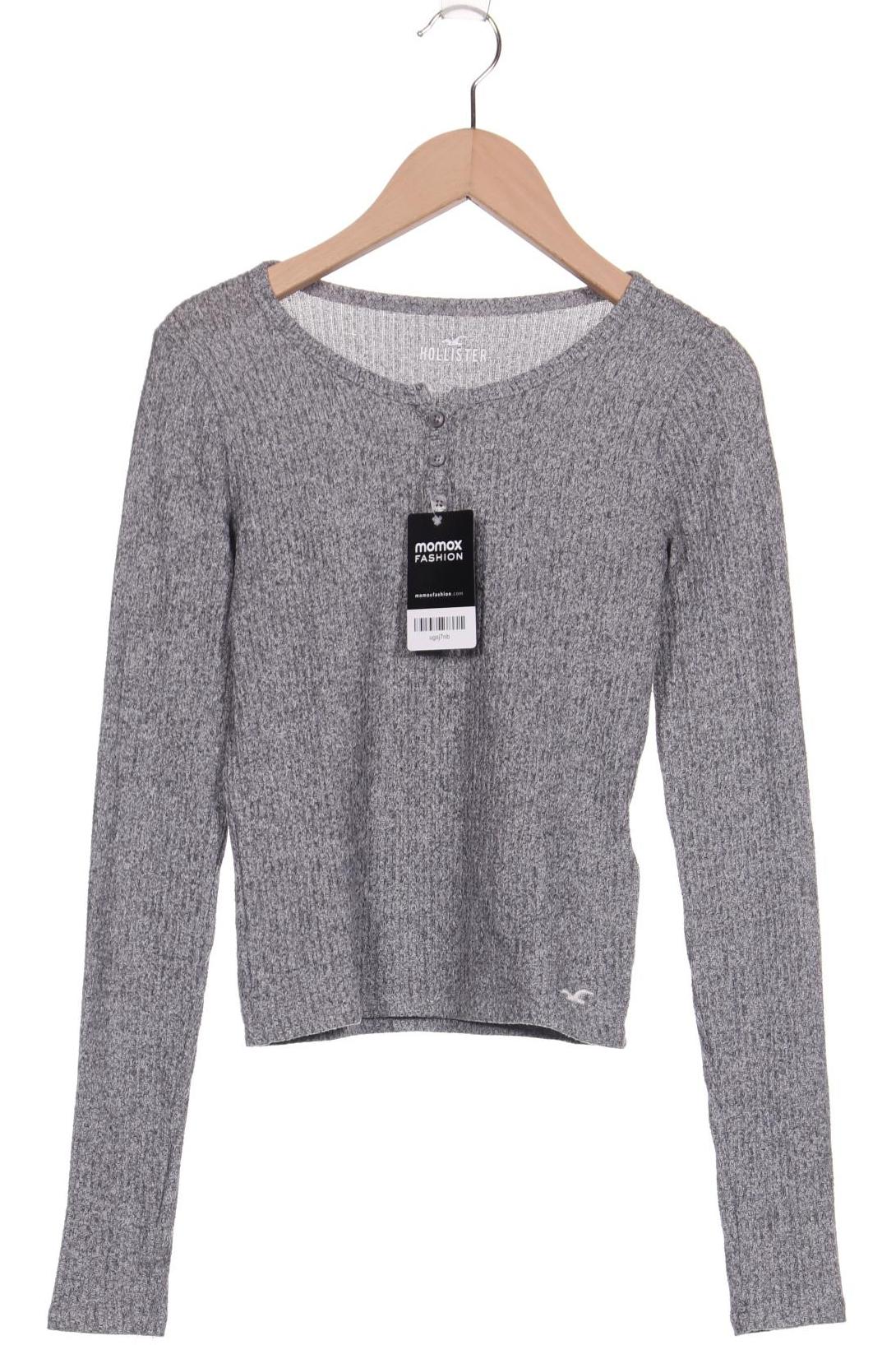 

Hollister Damen Langarmshirt, grau