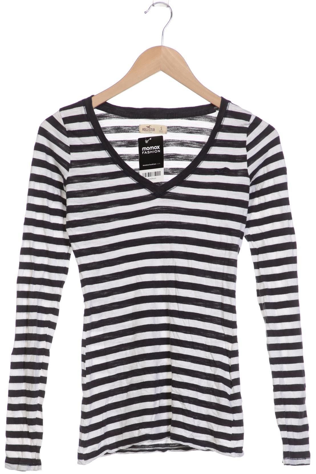 

Hollister Damen Langarmshirt, schwarz, Gr. 36