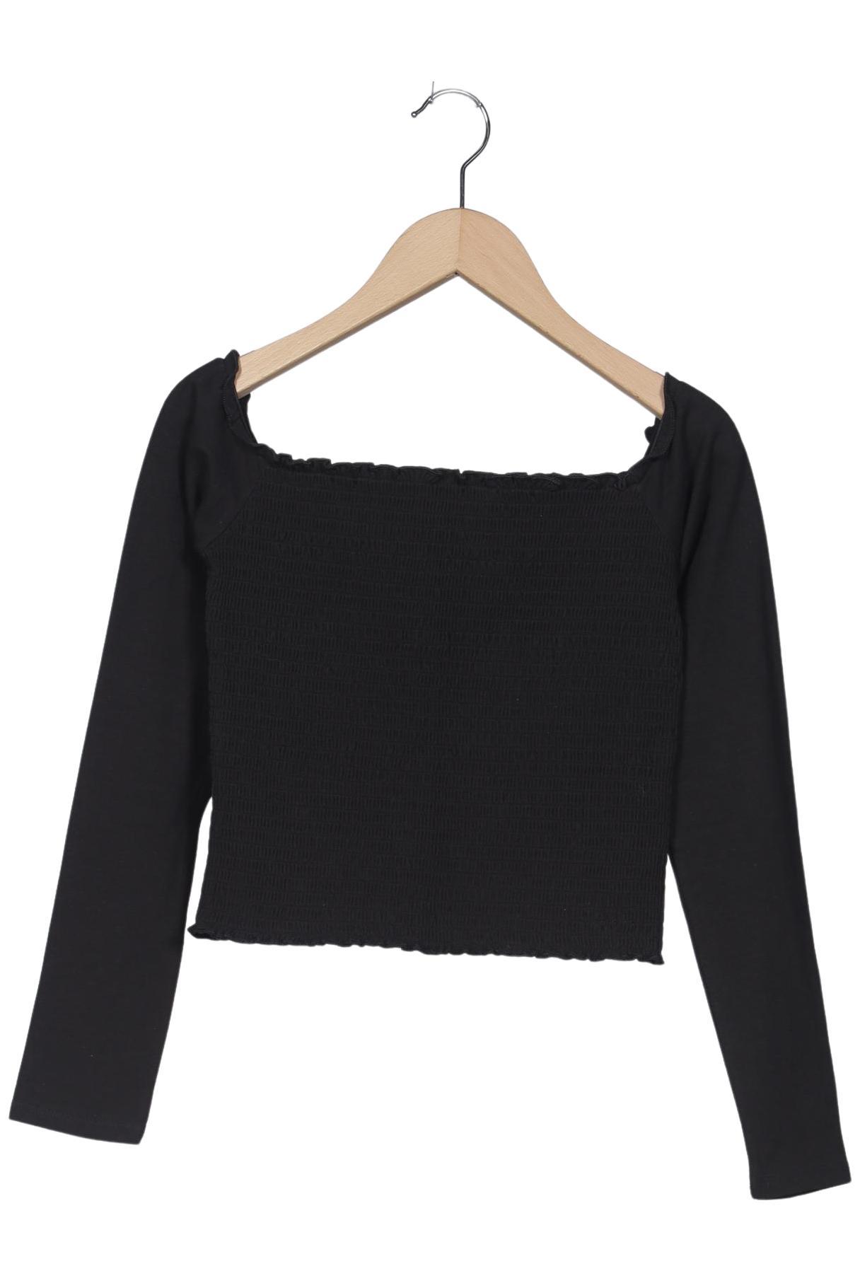 

Hollister Damen Langarmshirt, schwarz, Gr. 38