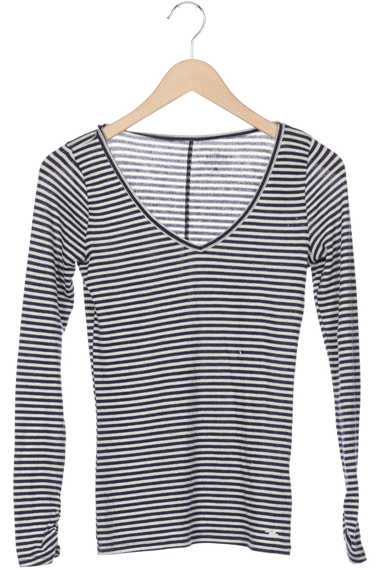 

Hollister Damen Langarmshirt, blau, Gr. 36