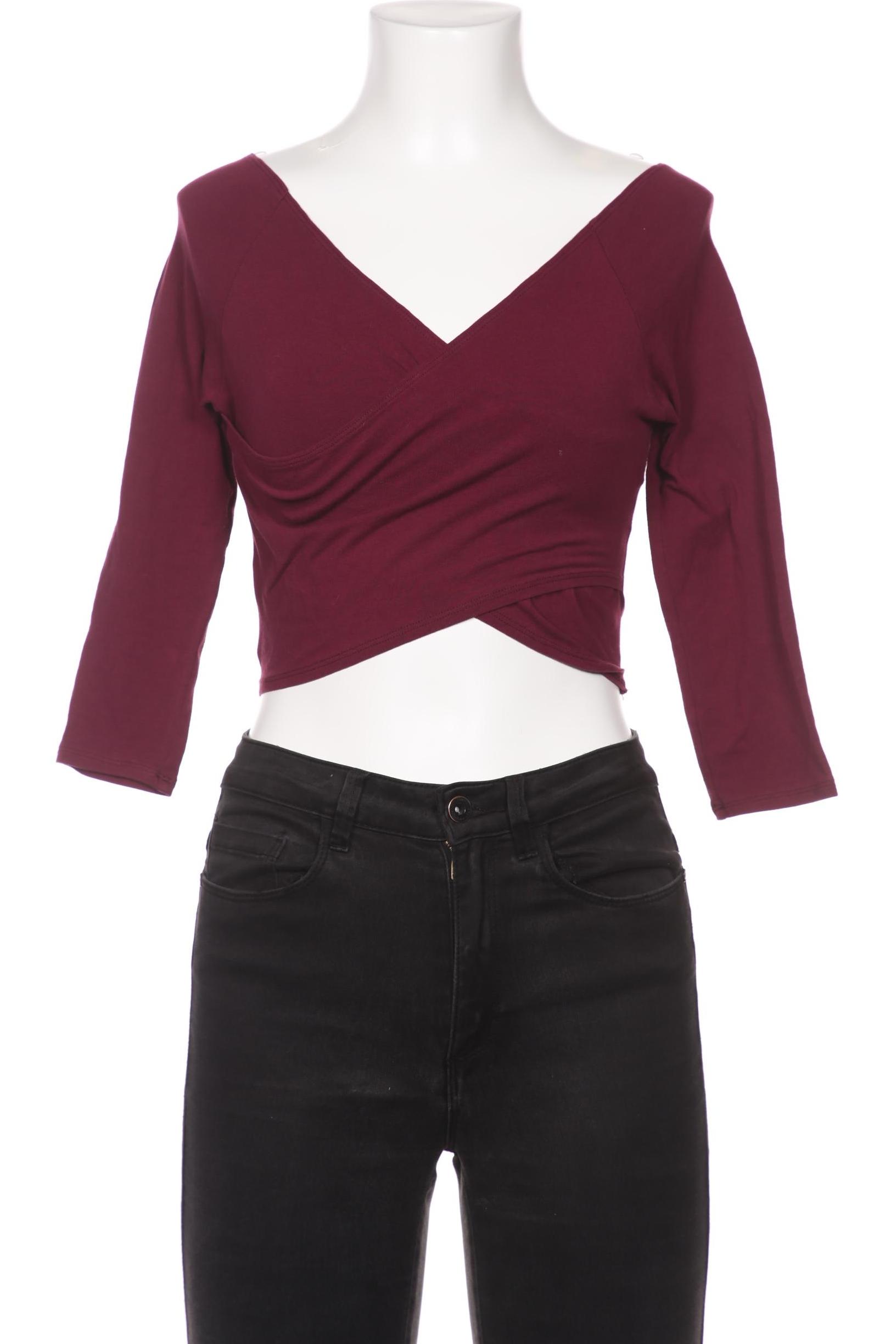 

Hollister Damen Langarmshirt, bordeaux, Gr. 36