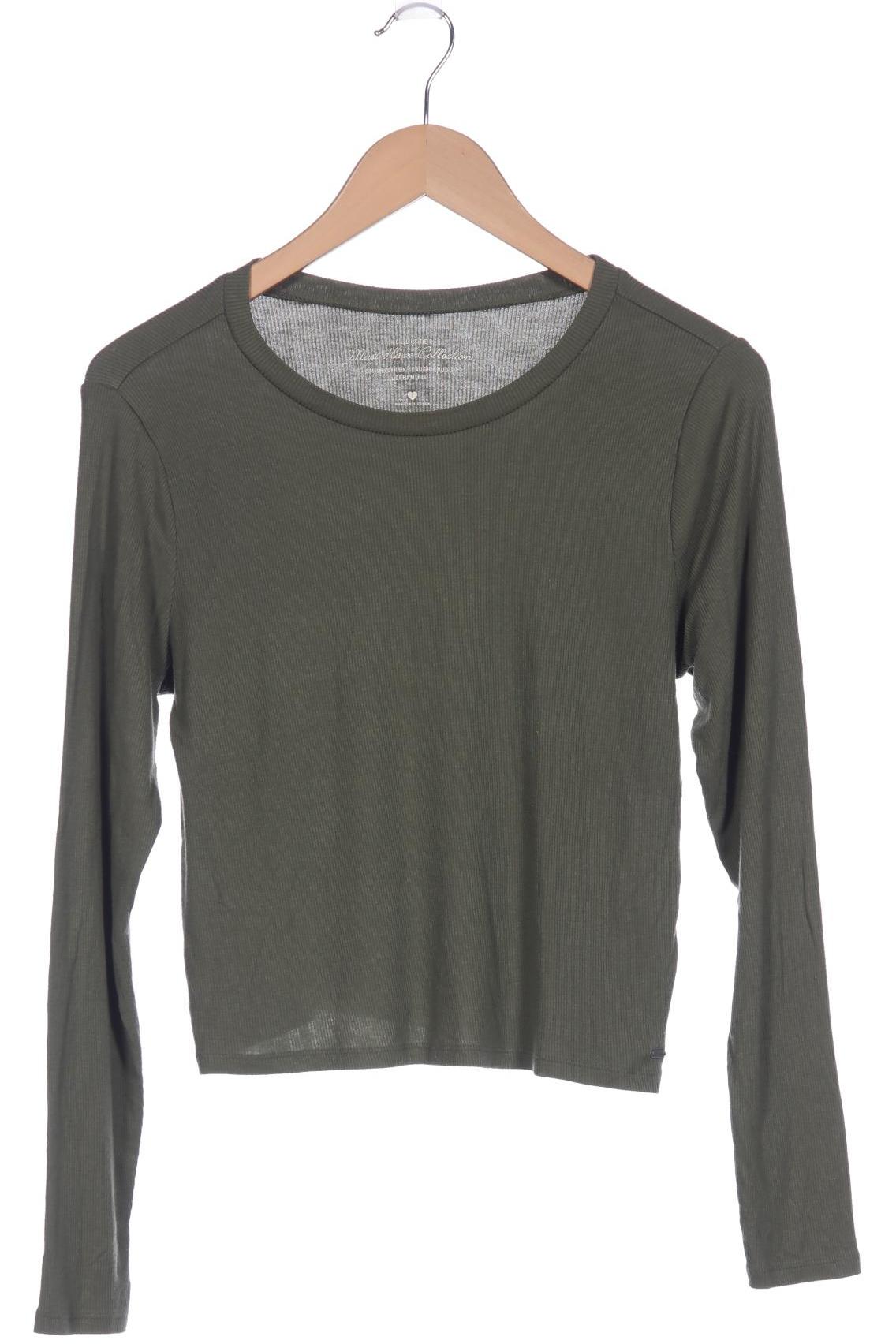

Hollister Damen Langarmshirt, grün, Gr. 42