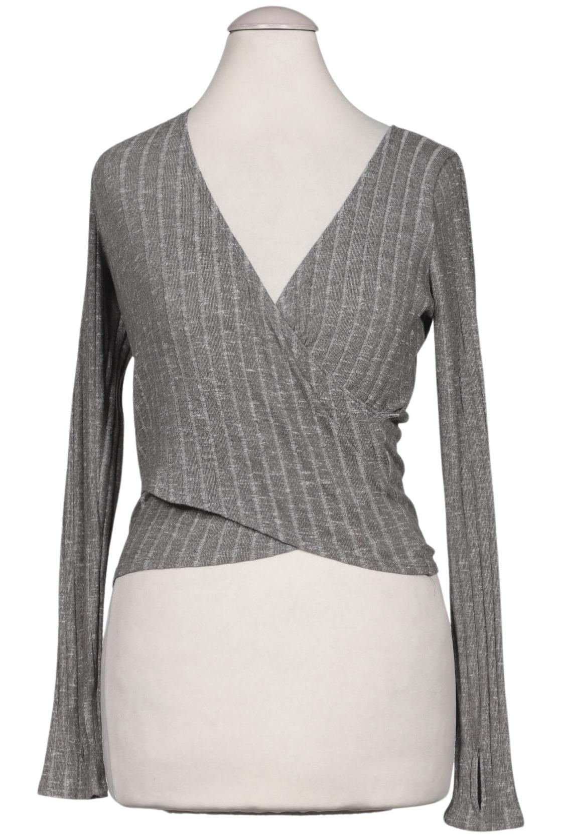 

Hollister Damen Langarmshirt, grau, Gr. 36