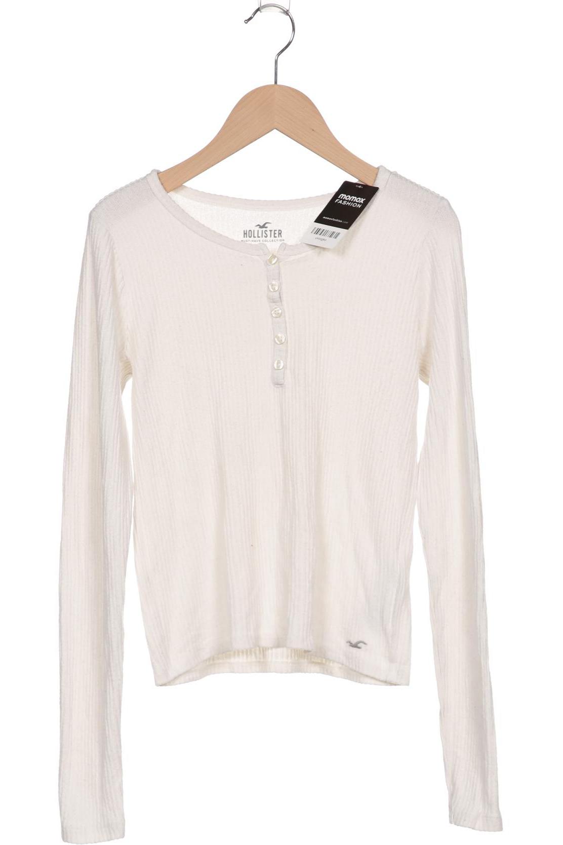 

Hollister Damen Langarmshirt, cremeweiß