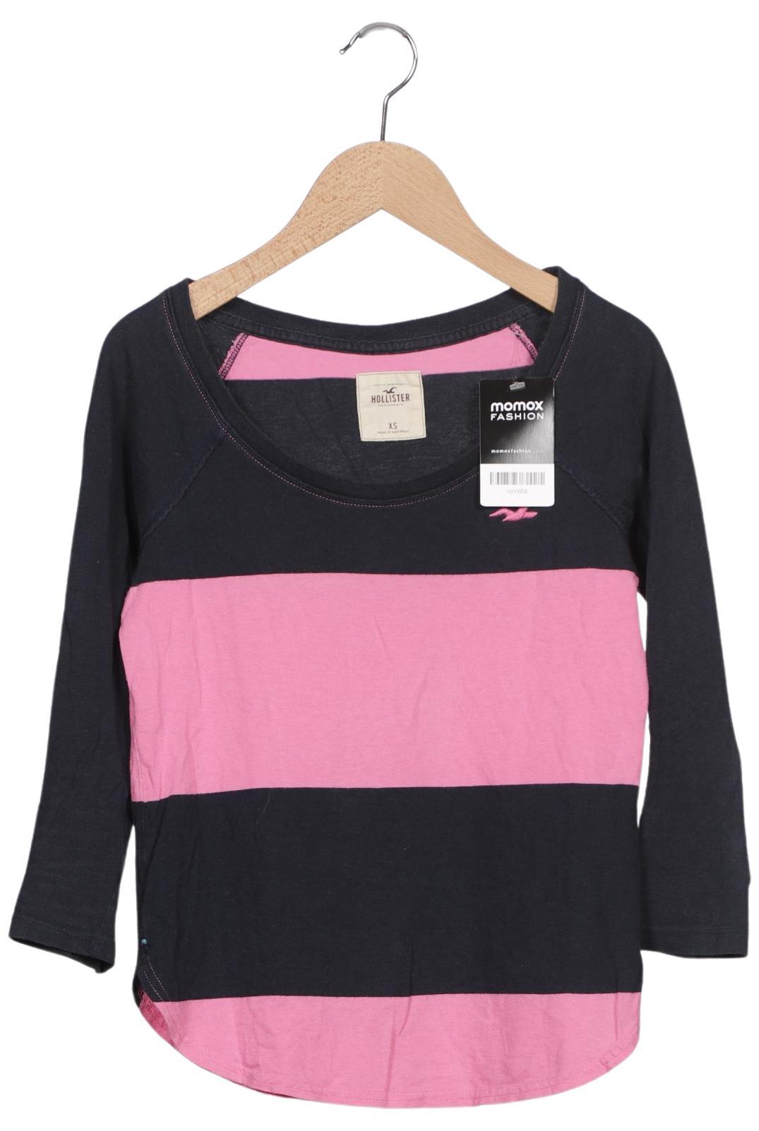 

Hollister Damen Langarmshirt, marineblau, Gr. 34