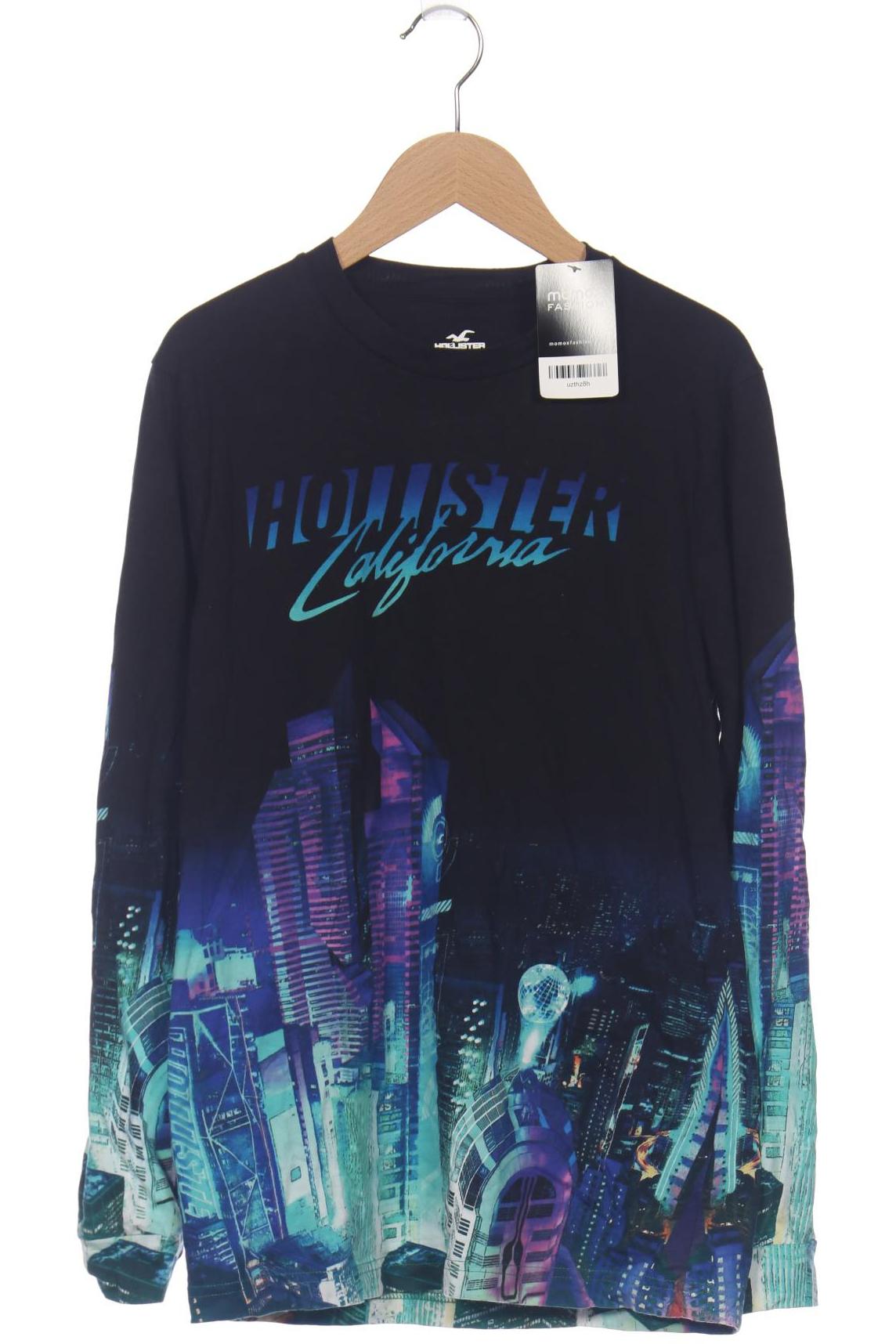 

Hollister Damen Langarmshirt, schwarz, Gr. 36
