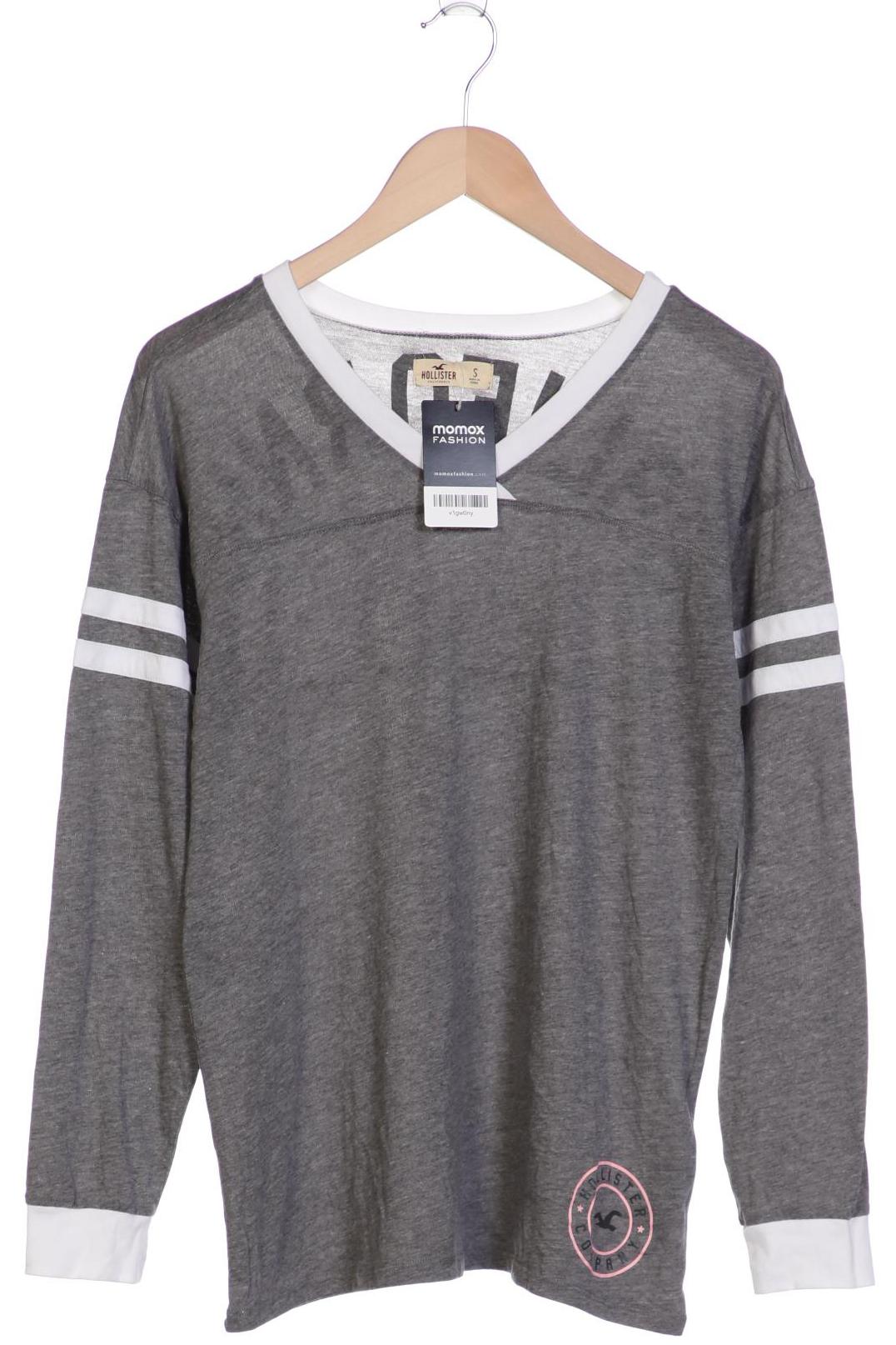

Hollister Damen Langarmshirt, grau