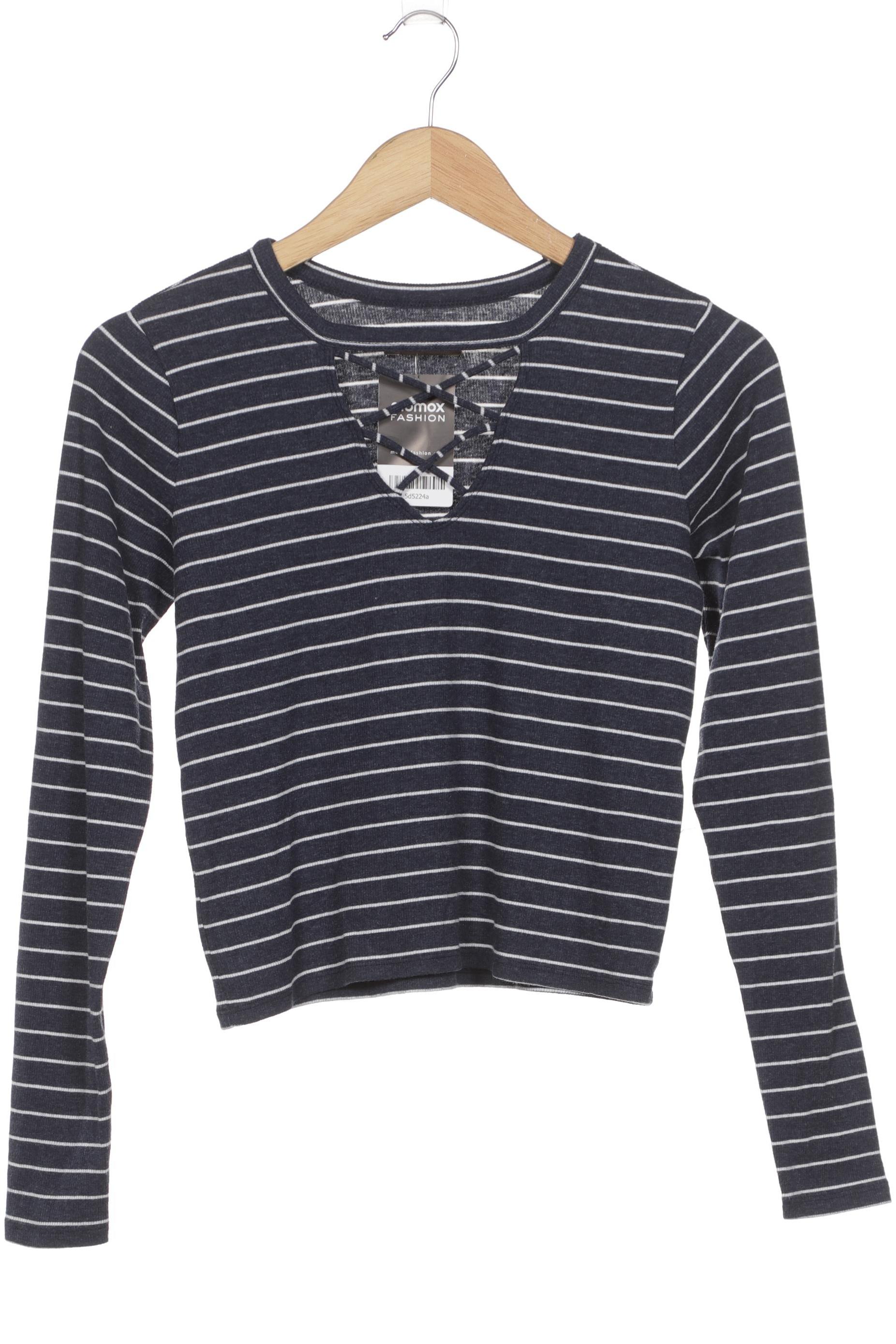 

Hollister Damen Langarmshirt, blau, Gr. 38