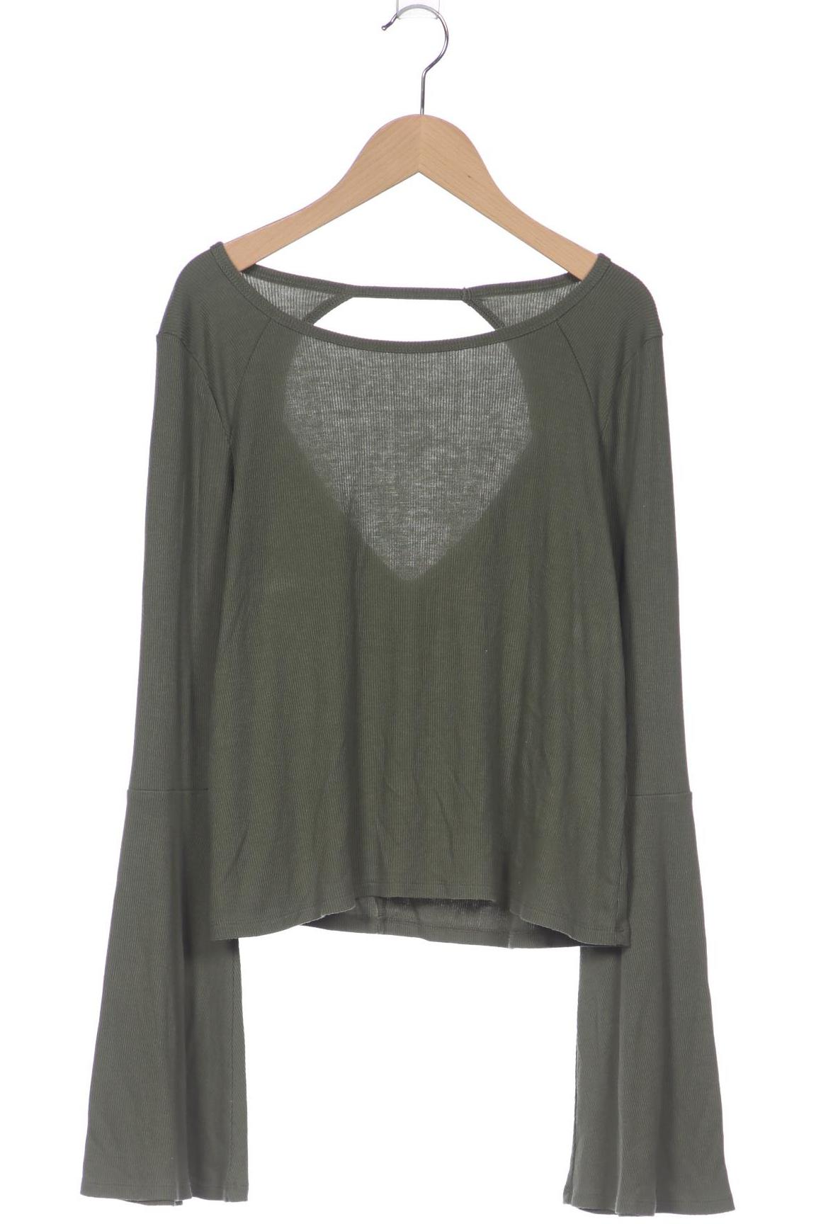 

Hollister Damen Langarmshirt, grün, Gr. 38