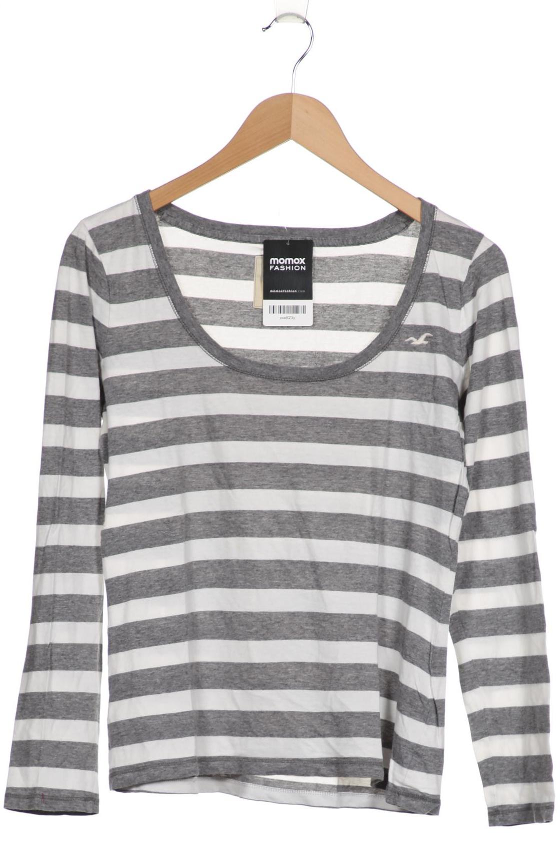 

Hollister Damen Langarmshirt, grau