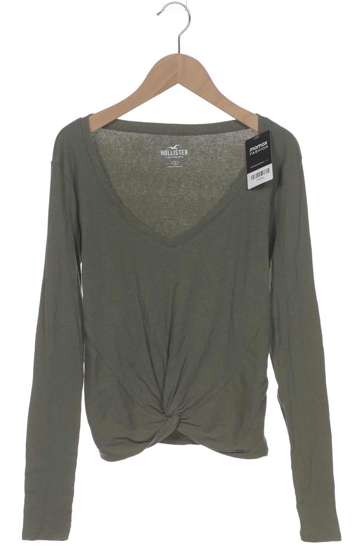 

Hollister Damen Langarmshirt, grün, Gr. 36