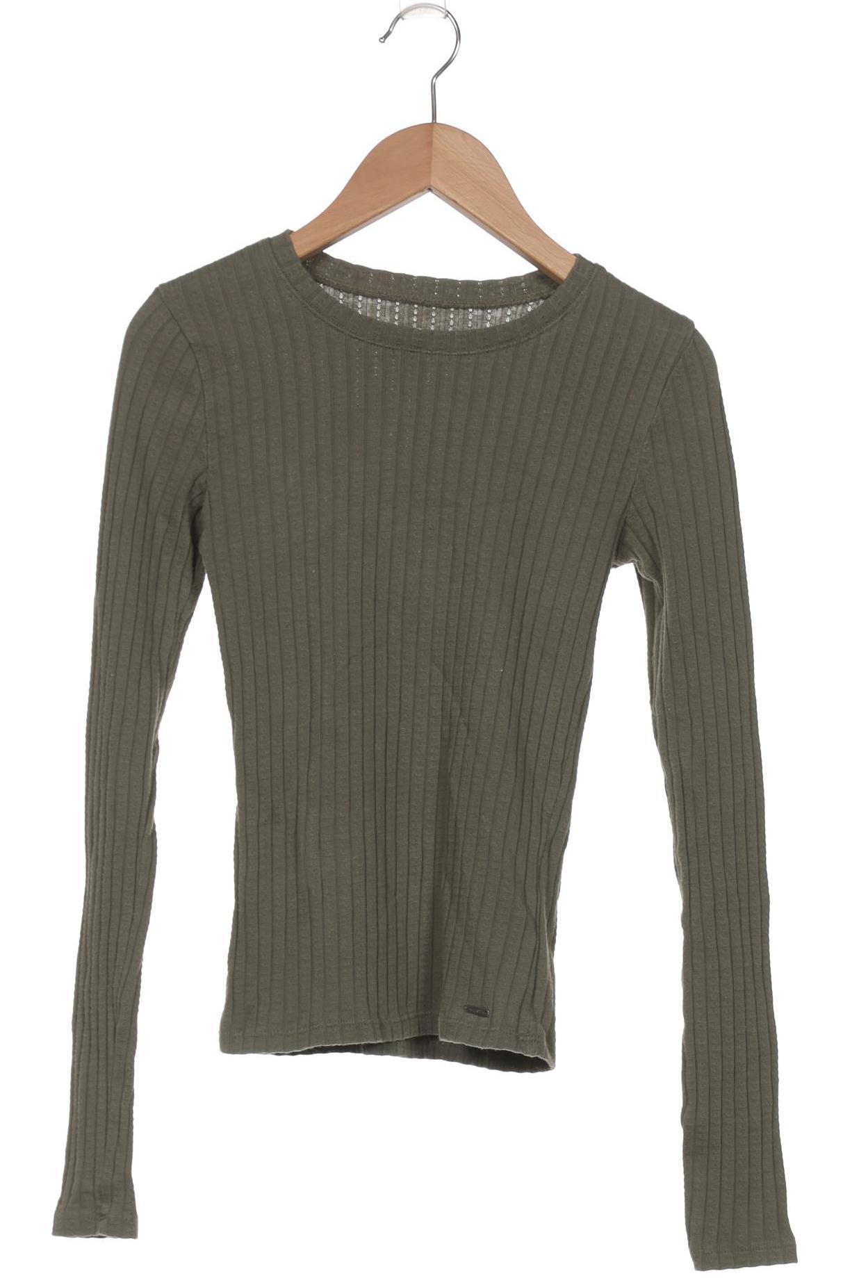 

Hollister Damen Langarmshirt, grün, Gr. 34