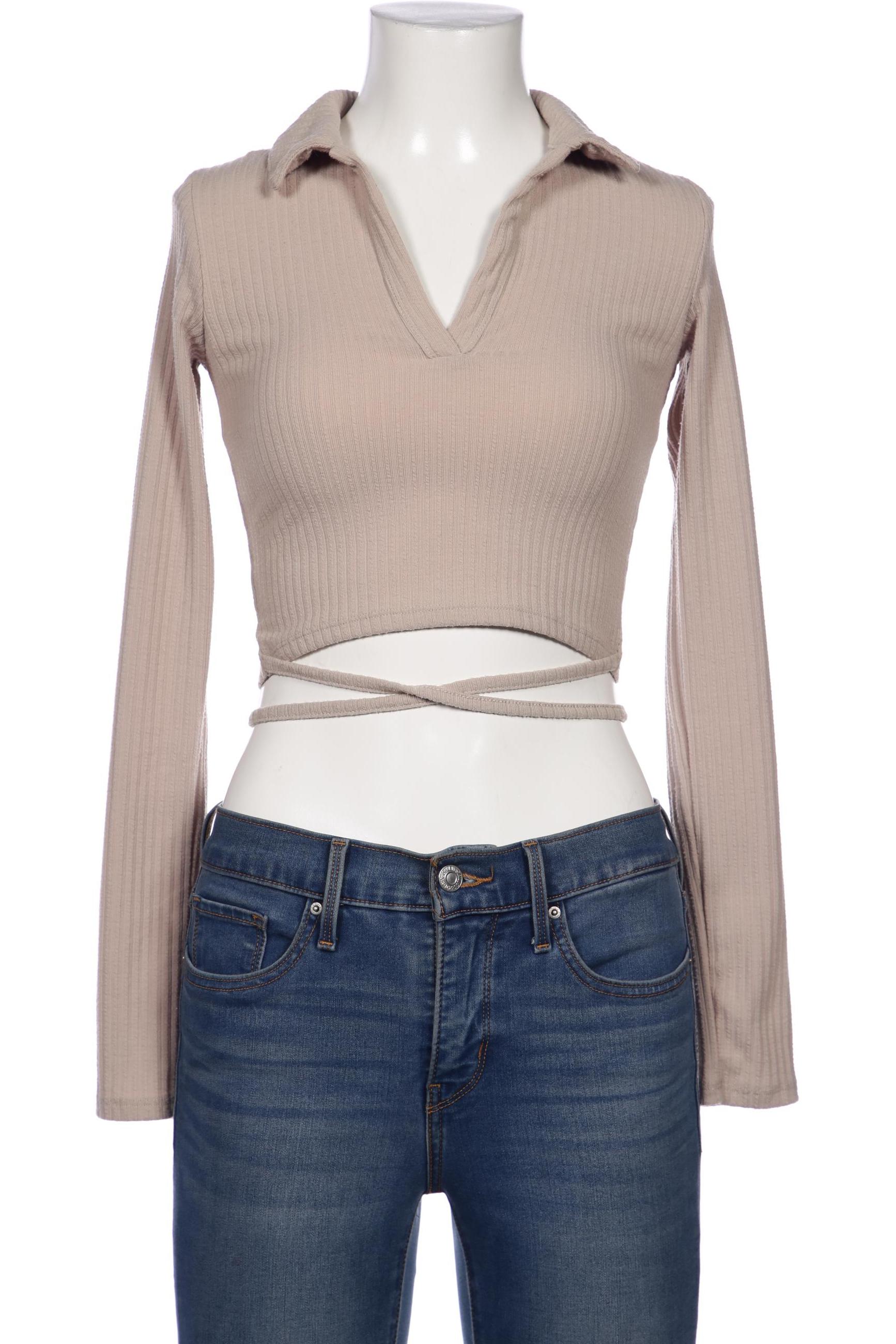 

Hollister Damen Langarmshirt, beige