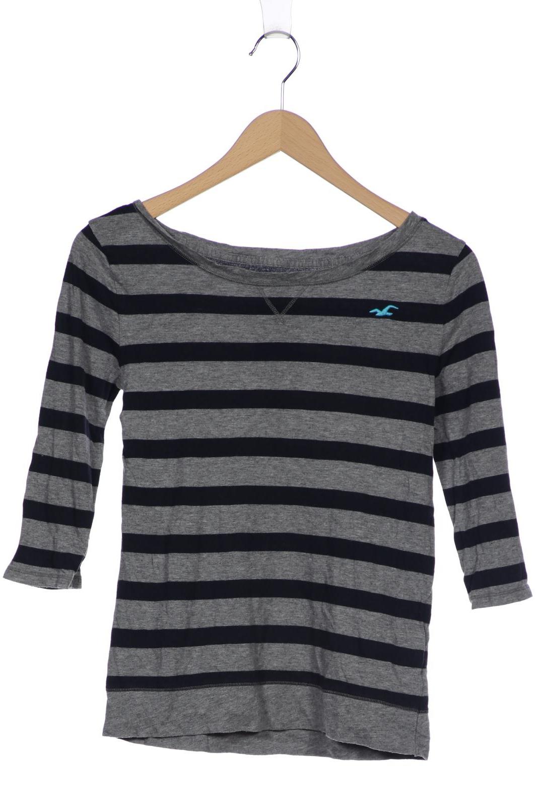 

Hollister Damen Langarmshirt, grau