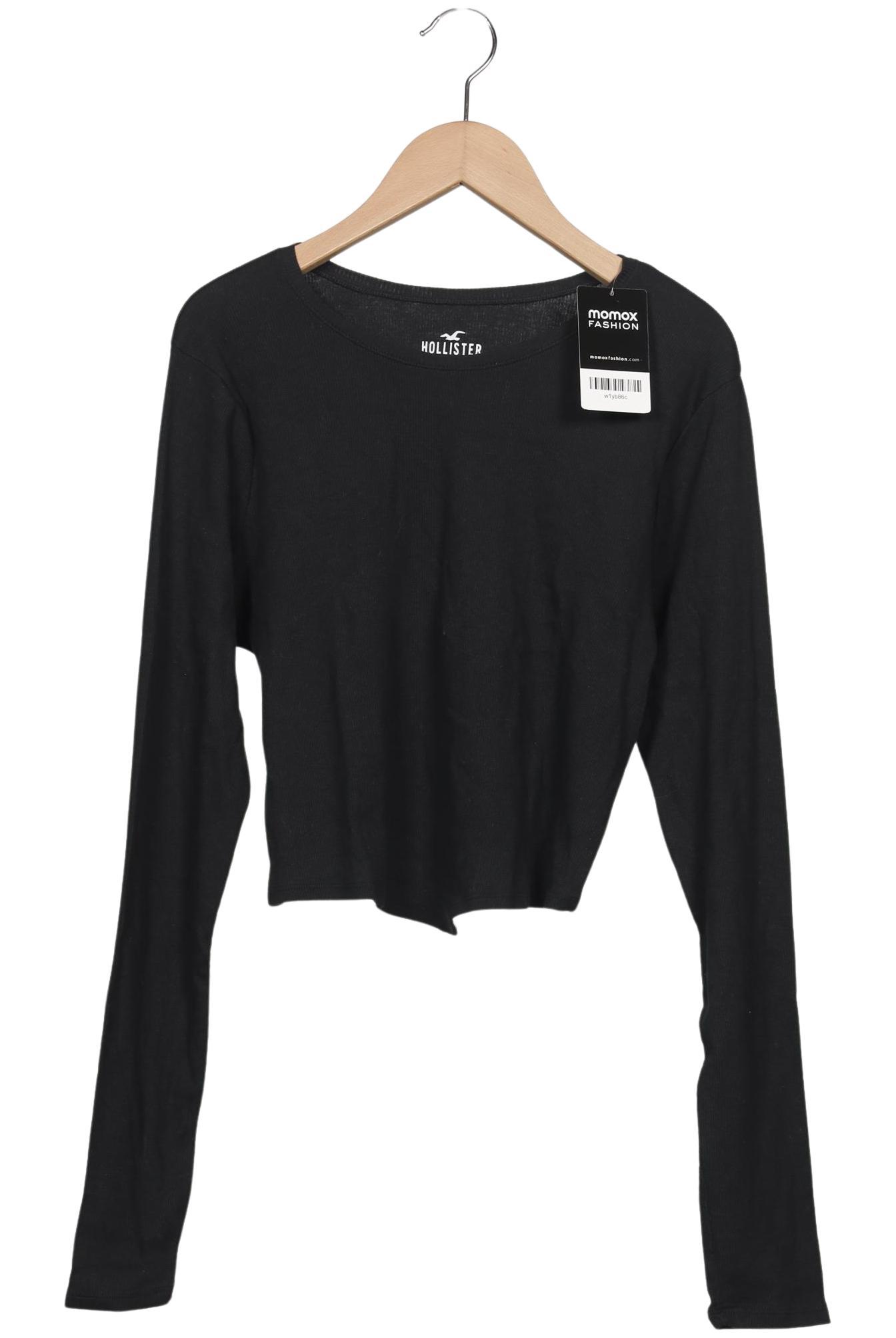 

Hollister Damen Langarmshirt, schwarz, Gr. 44