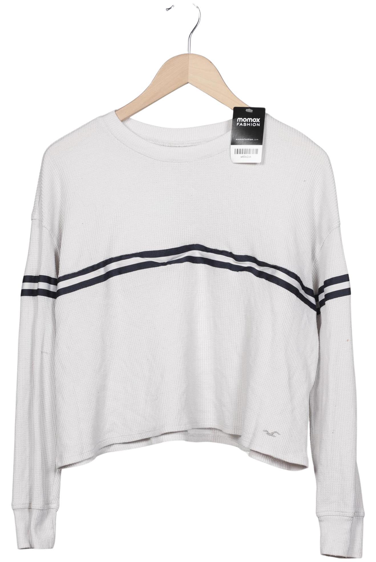

Hollister Damen Langarmshirt, grau, Gr. 38