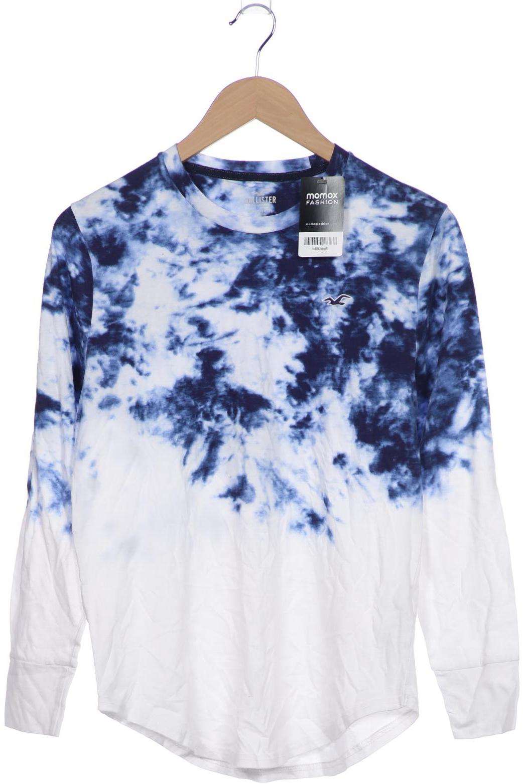 

Hollister Damen Langarmshirt, weiß, Gr. 34