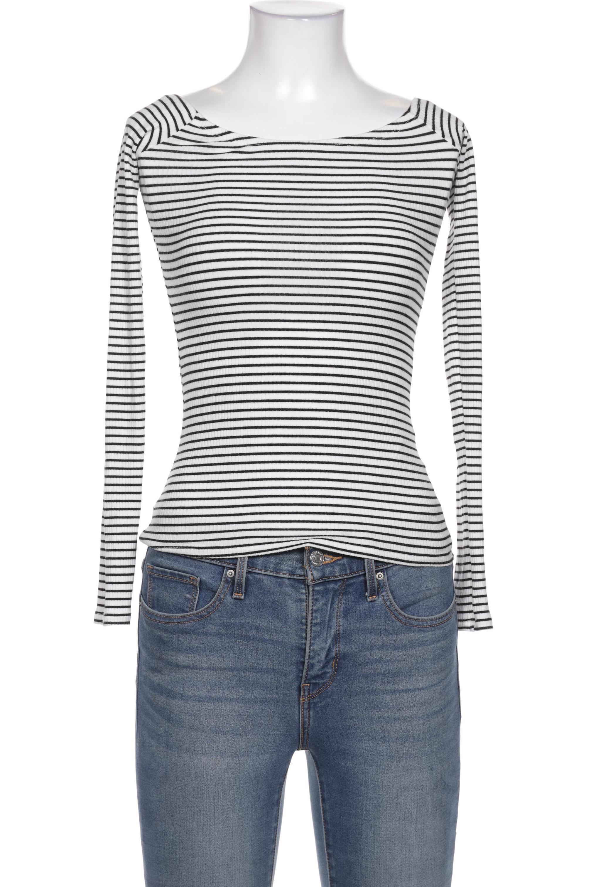 

Hollister Damen Langarmshirt, weiß, Gr. 36