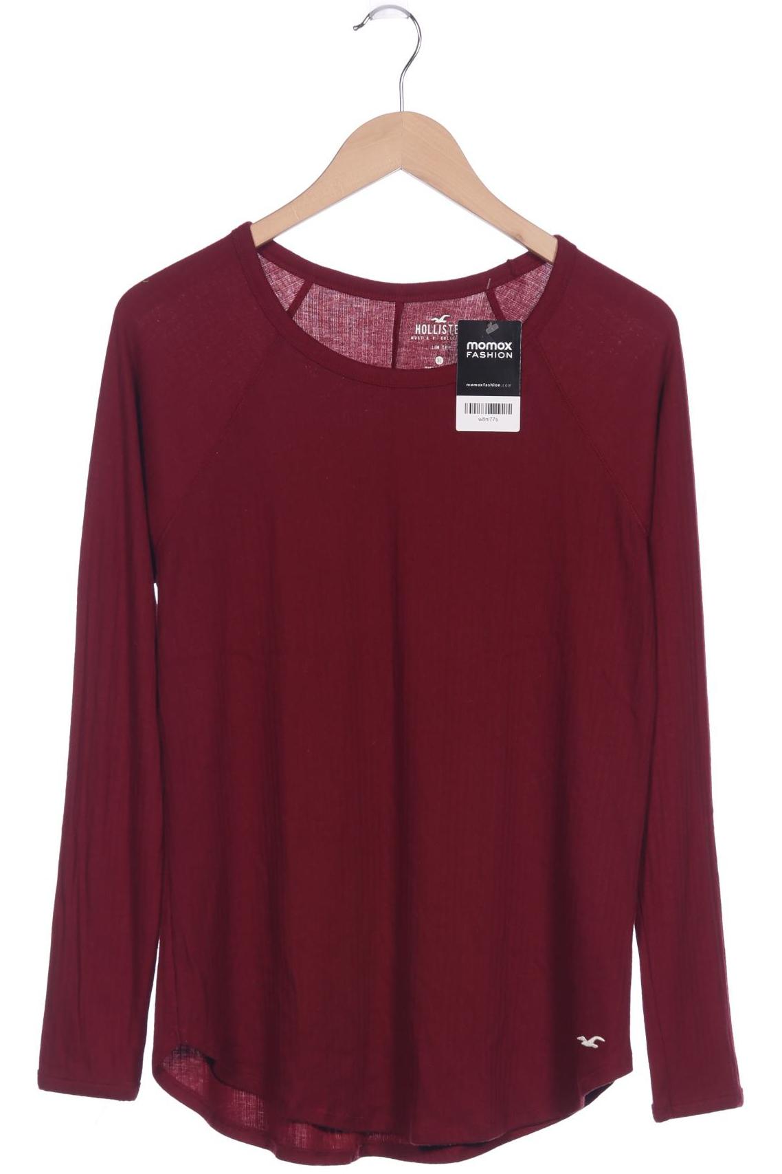 

Hollister Damen Langarmshirt, bordeaux, Gr. 44