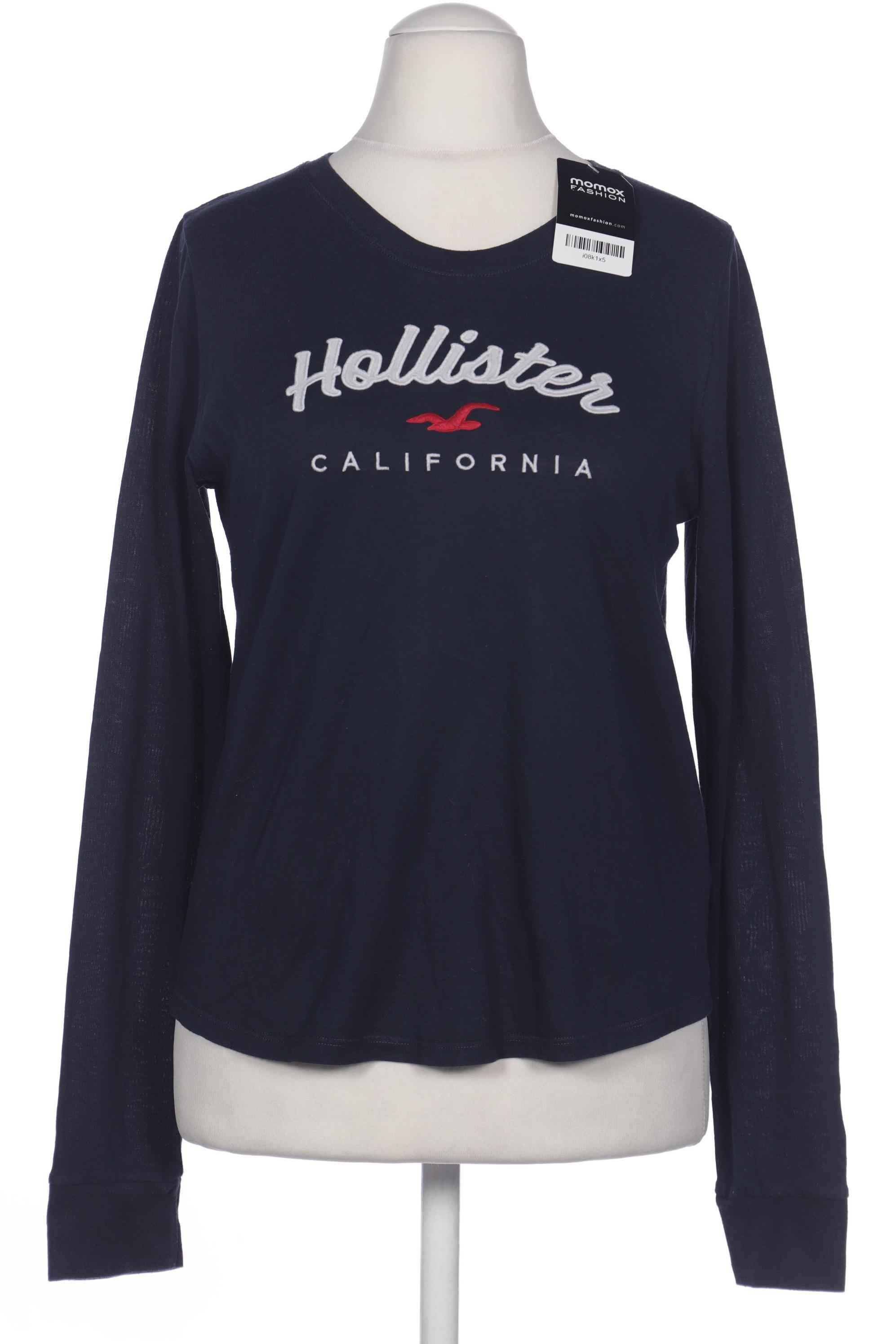 

Hollister Damen Langarmshirt, marineblau, Gr. 38