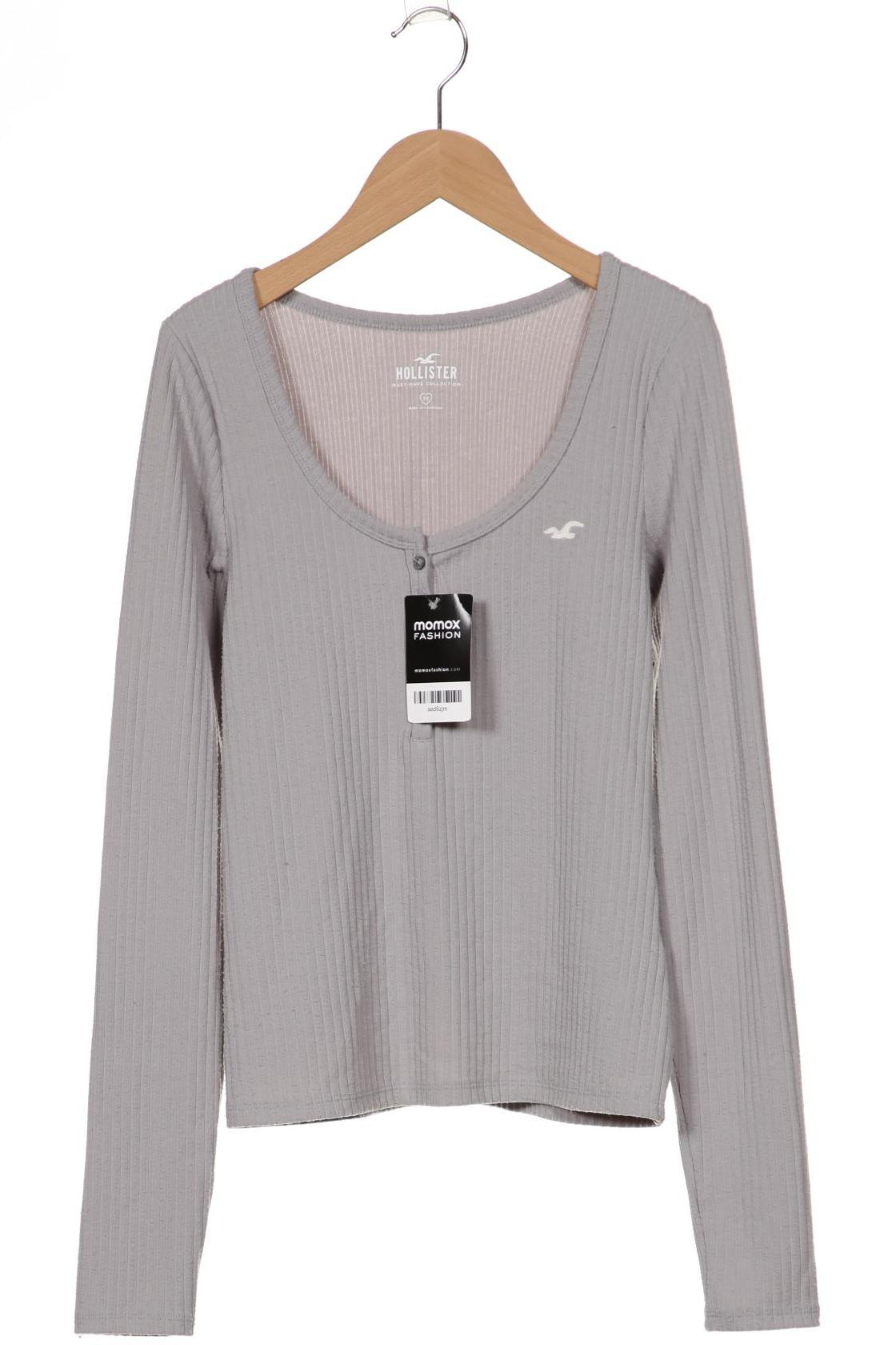 

Hollister Damen Langarmshirt, grau