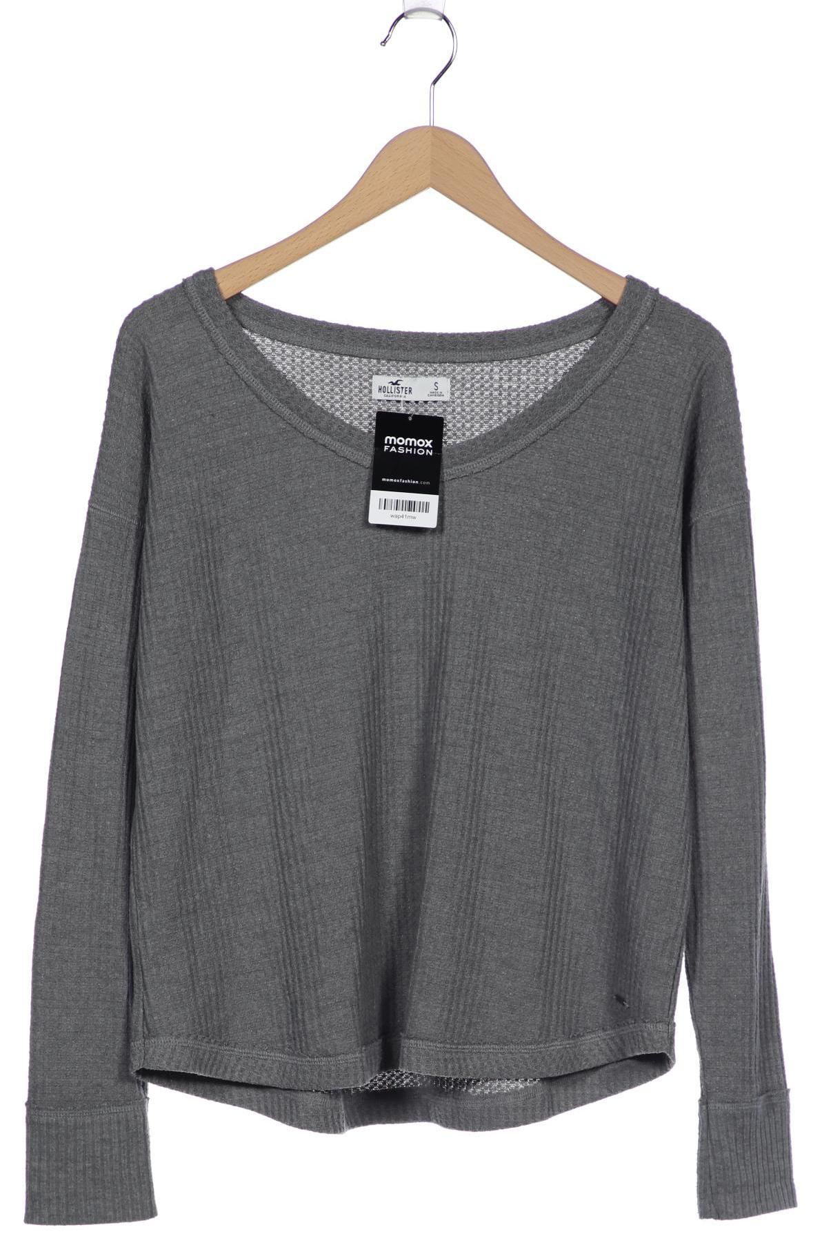 

Hollister Damen Langarmshirt, grau