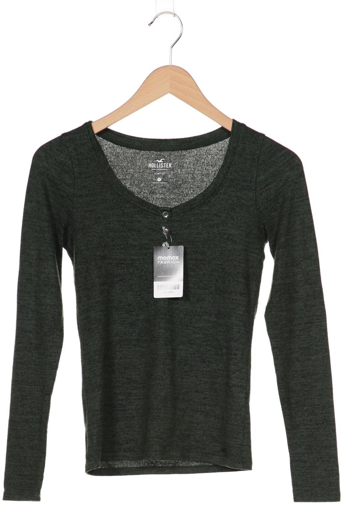 

Hollister Damen Langarmshirt, grün, Gr. 38