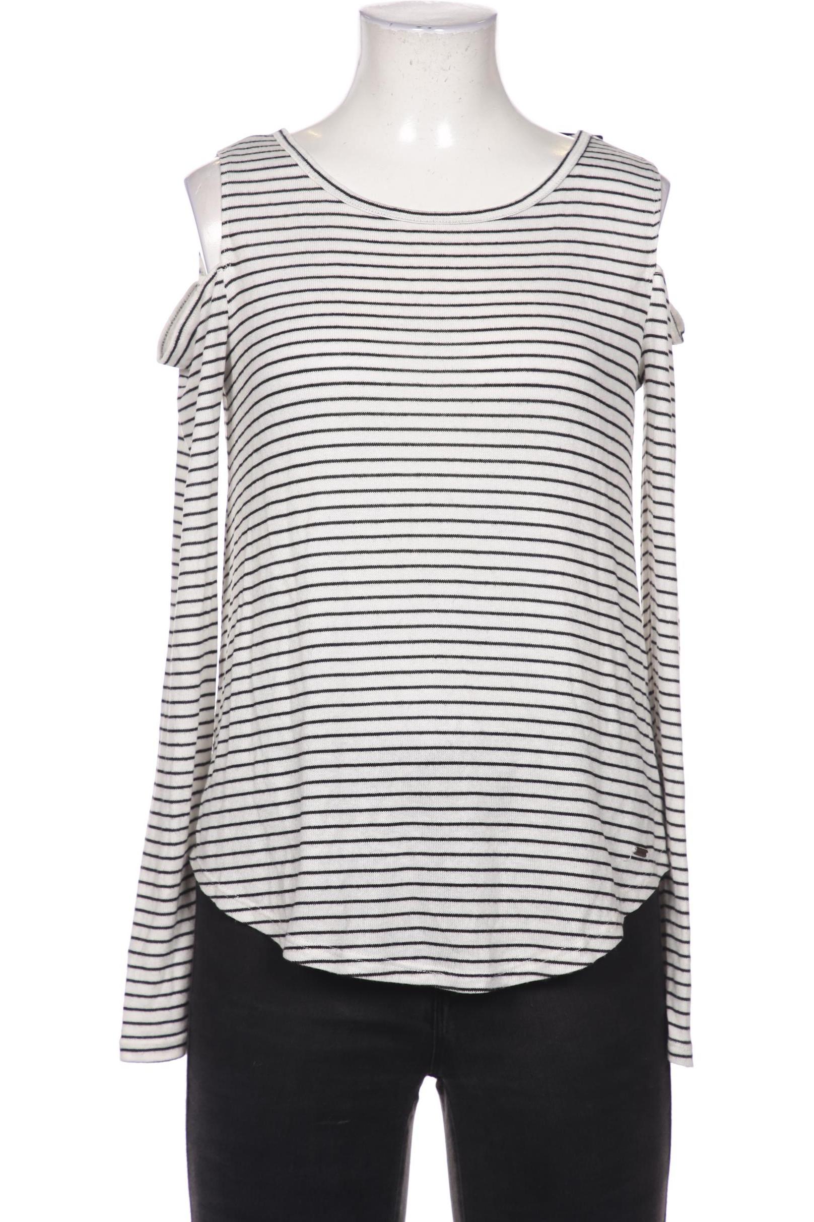 

Hollister Damen Langarmshirt, weiß, Gr. 36