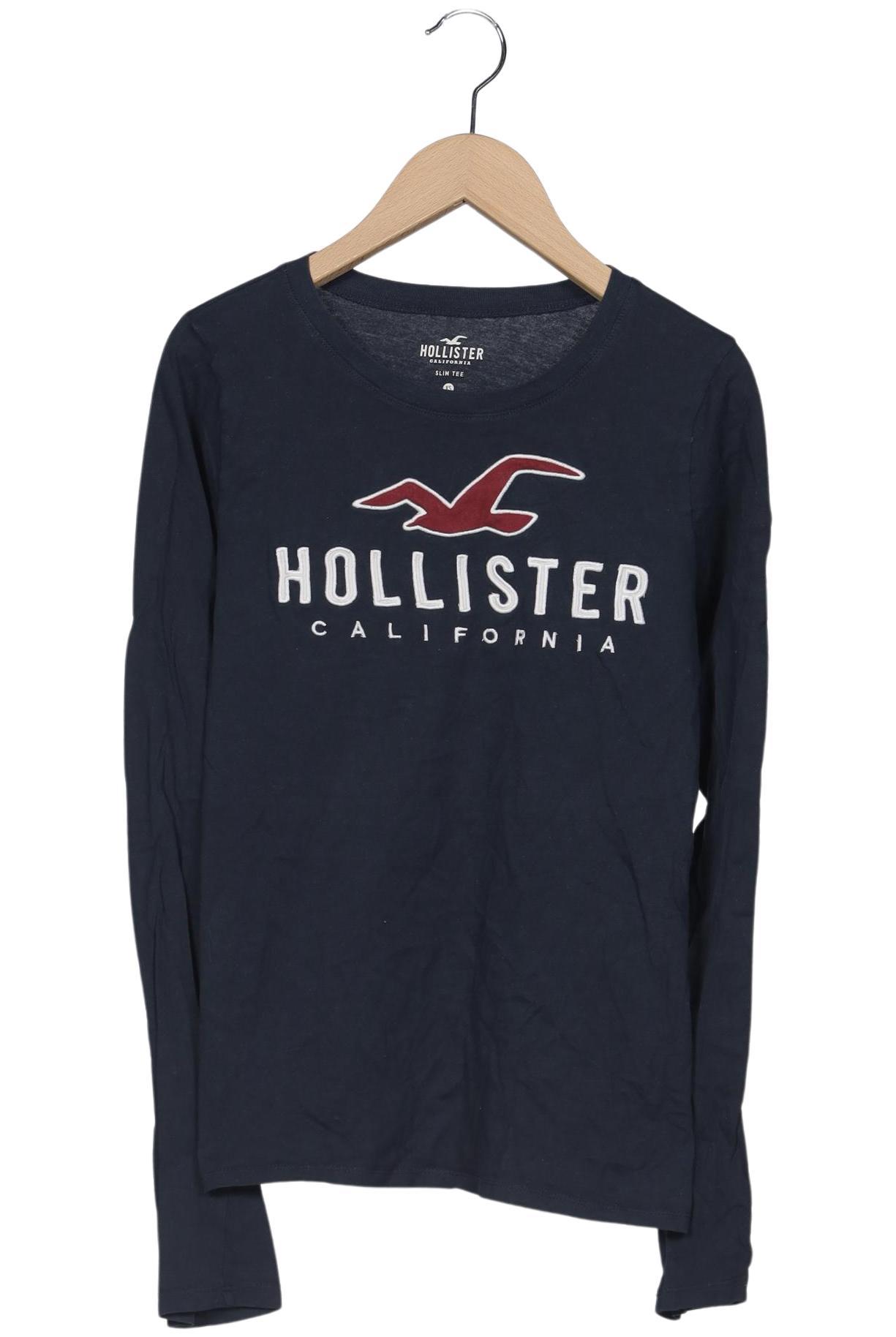 

Hollister Damen Langarmshirt, marineblau, Gr. 34