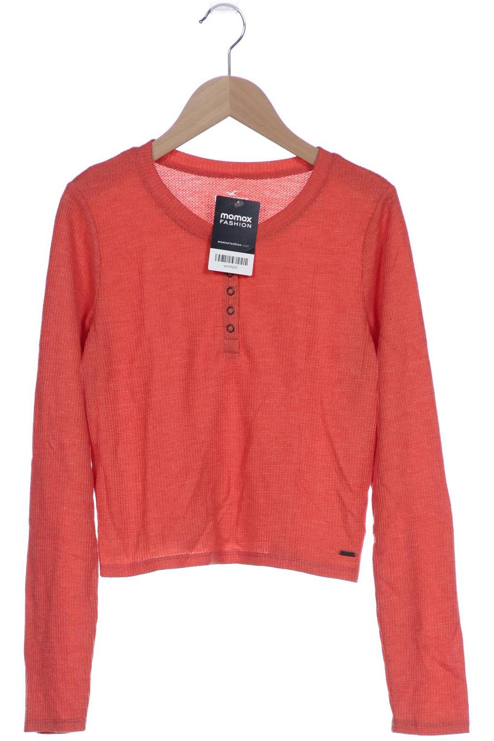 

Hollister Damen Langarmshirt, orange