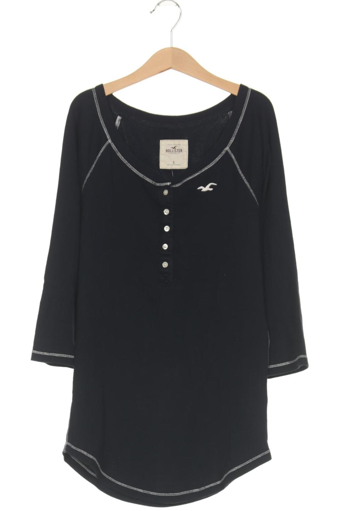

Hollister Damen Langarmshirt, marineblau, Gr. 36