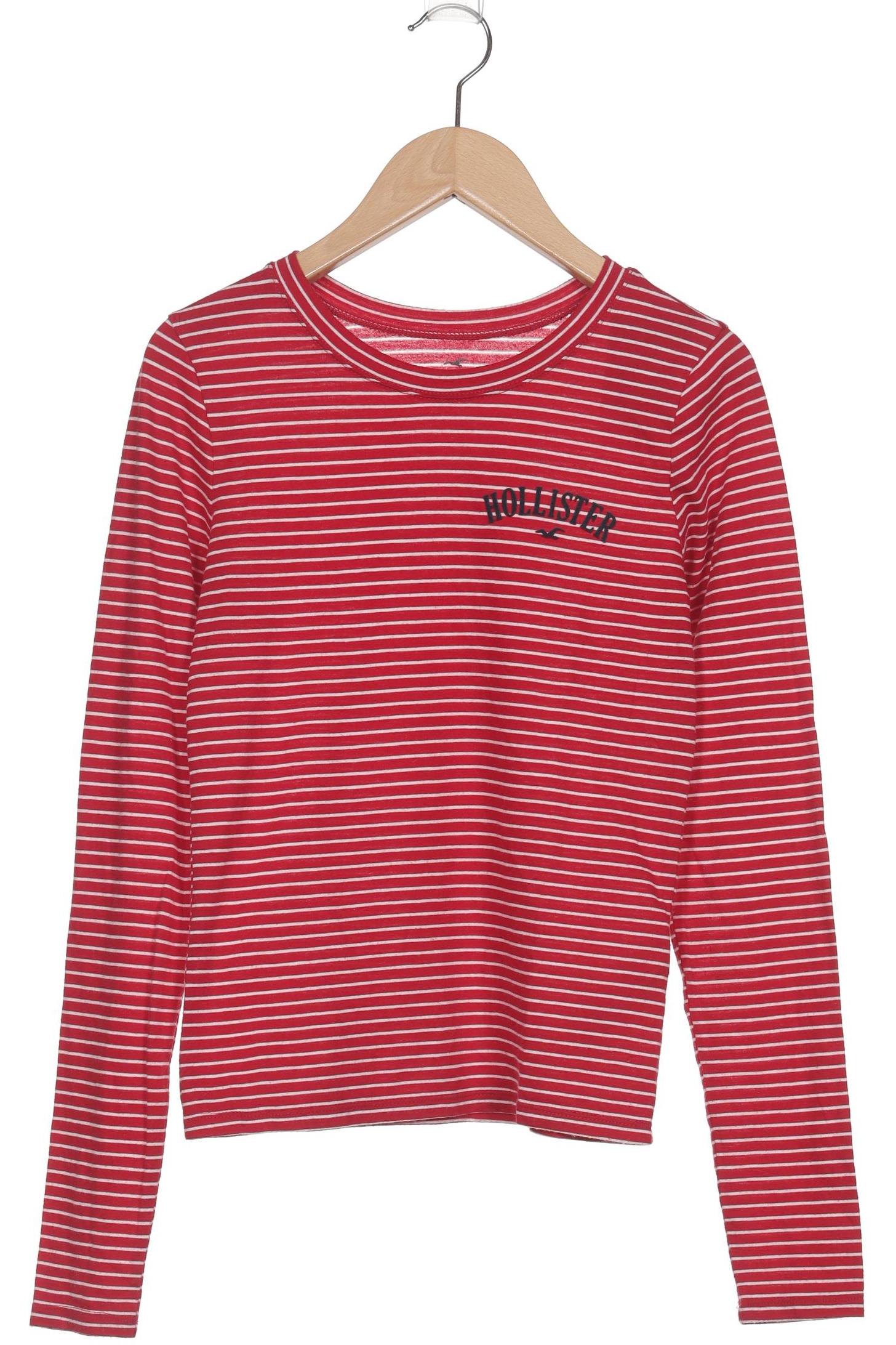 Thumbnail - Hollister Damen Langarmshirt, rot, Gr. 36