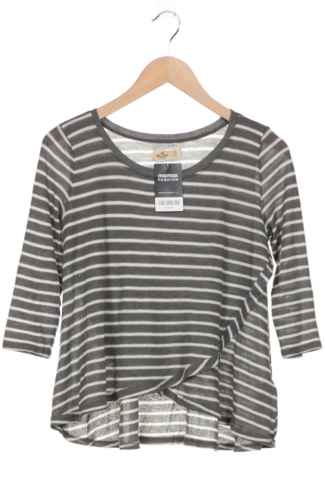 

Hollister Damen Langarmshirt, grau