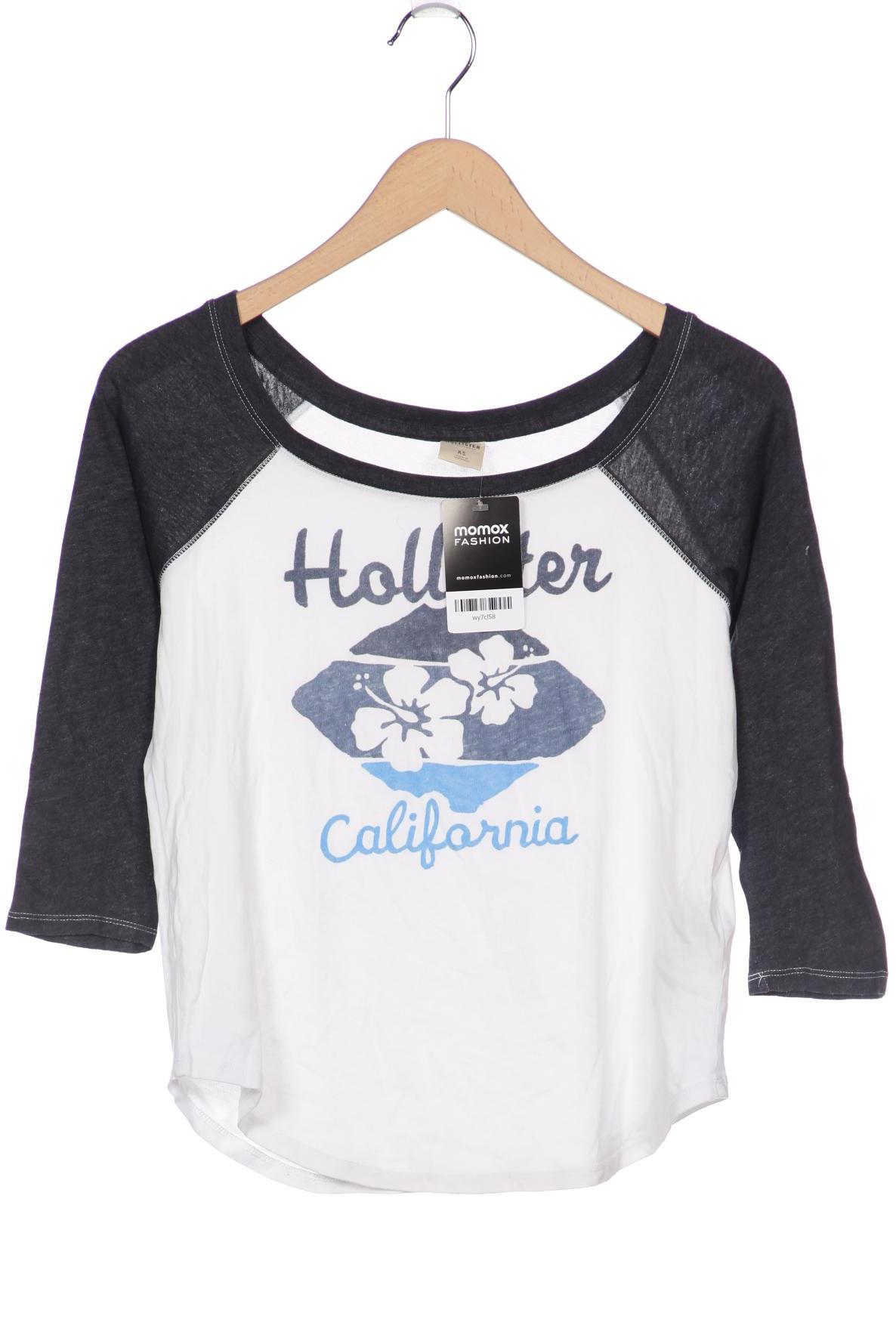 

Hollister Damen Langarmshirt, weiß