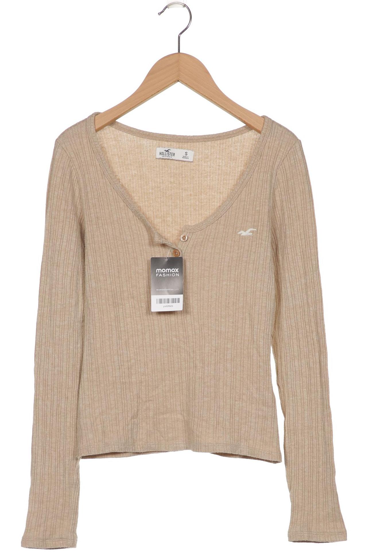 

Hollister Damen Langarmshirt, beige