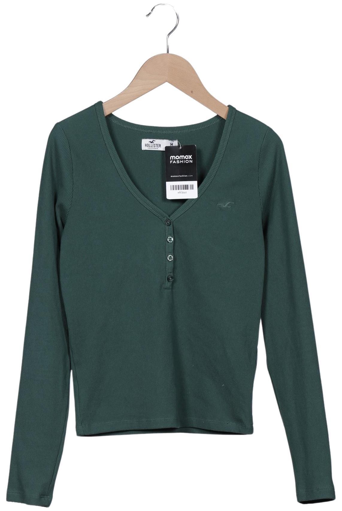 

Hollister Damen Langarmshirt, grün, Gr. 38