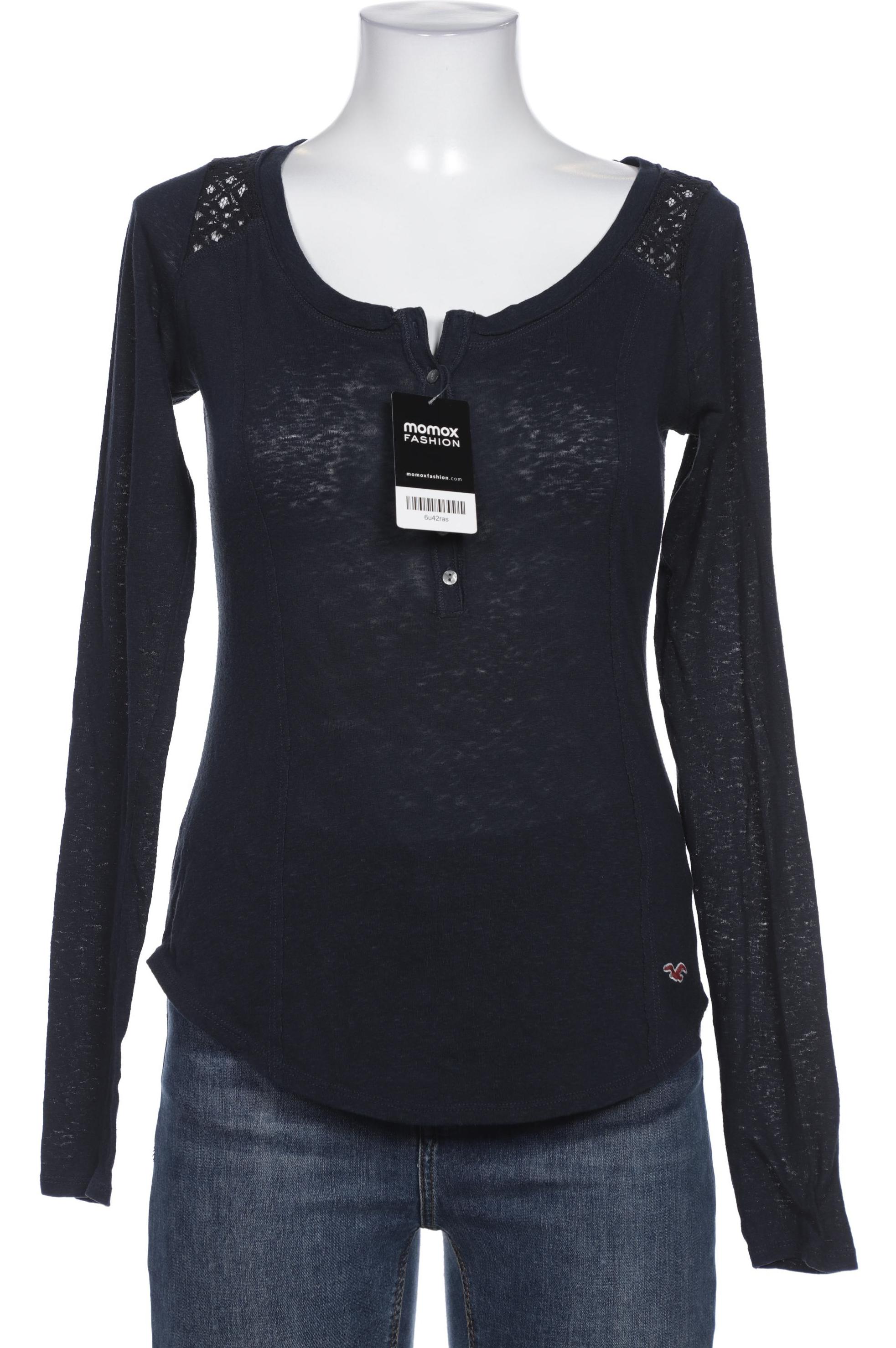 

Hollister Damen Langarmshirt, marineblau