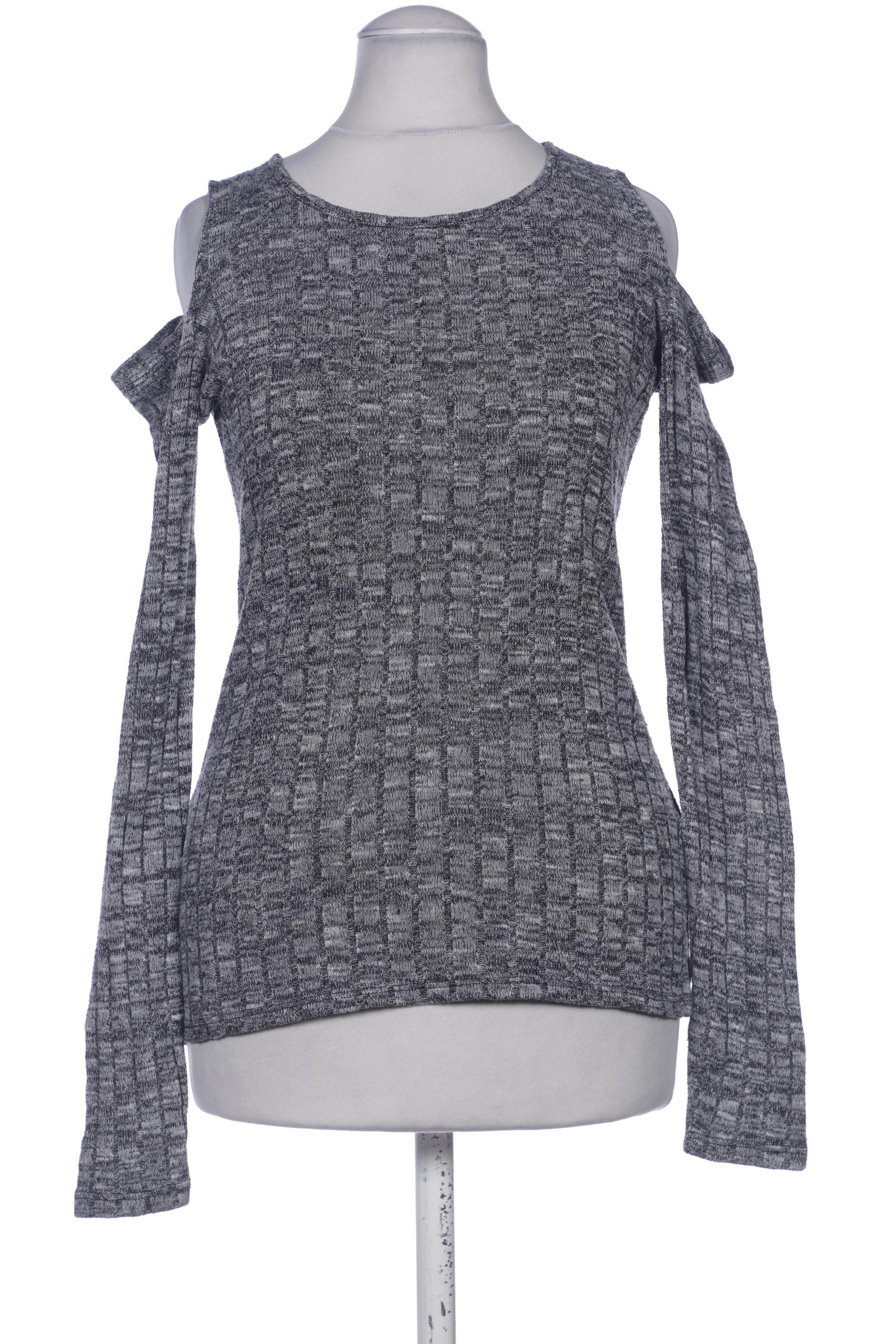 

Hollister Damen Langarmshirt, grau, Gr. 36