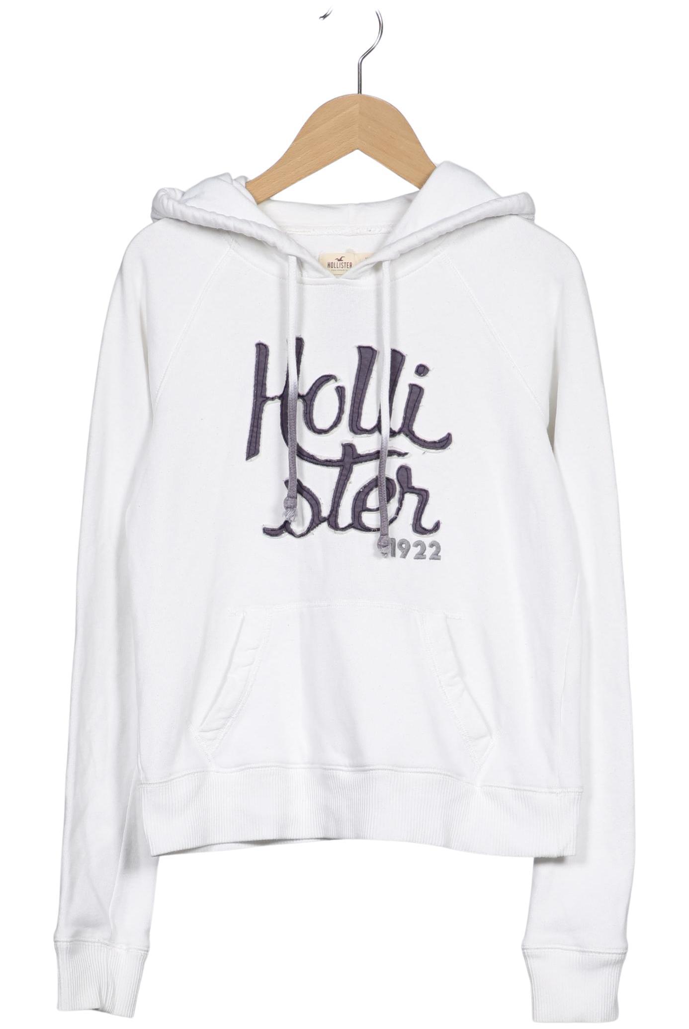 

Hollister Damen Langarmshirt, weiß, Gr. 34
