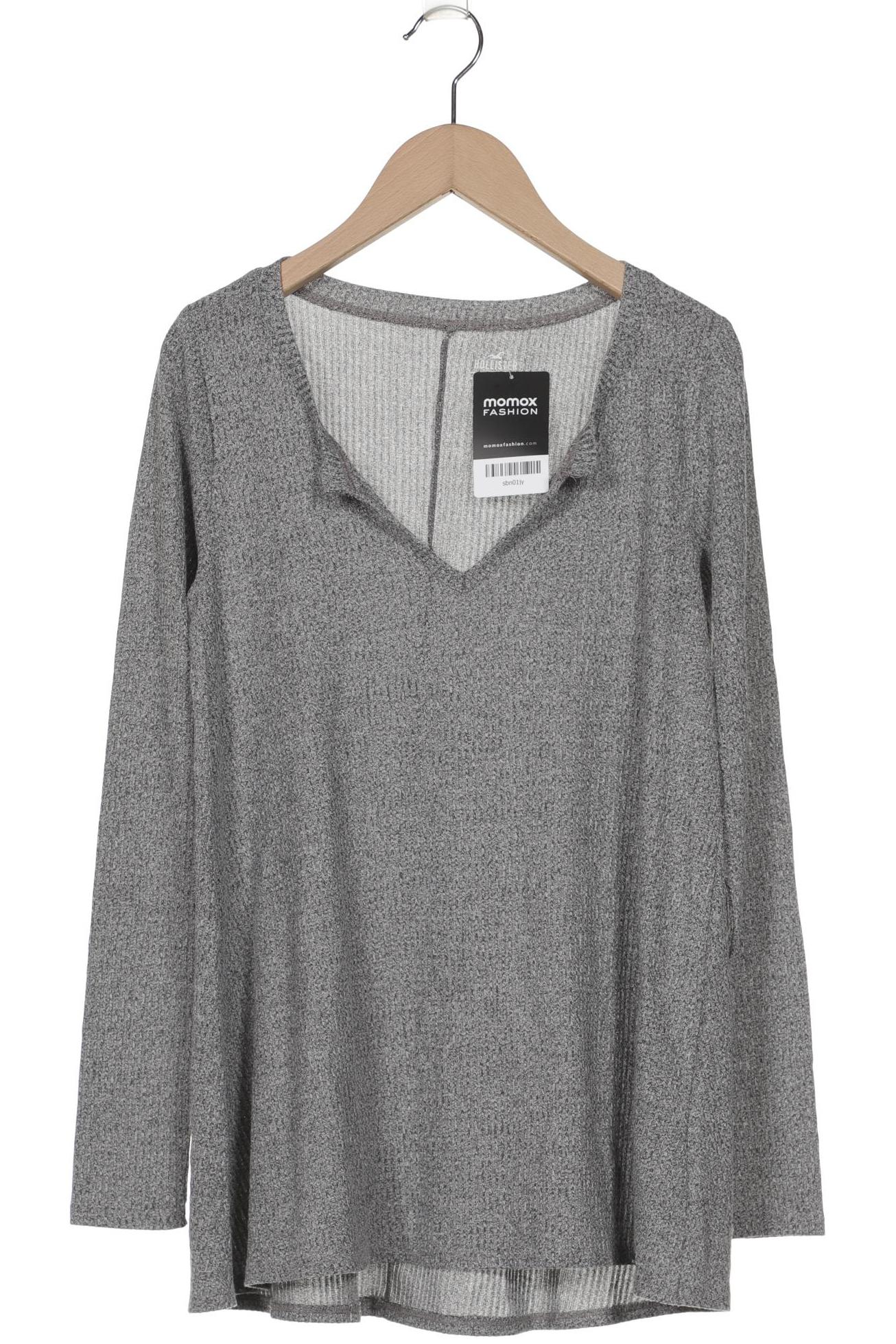 

Hollister Damen Langarmshirt, grau
