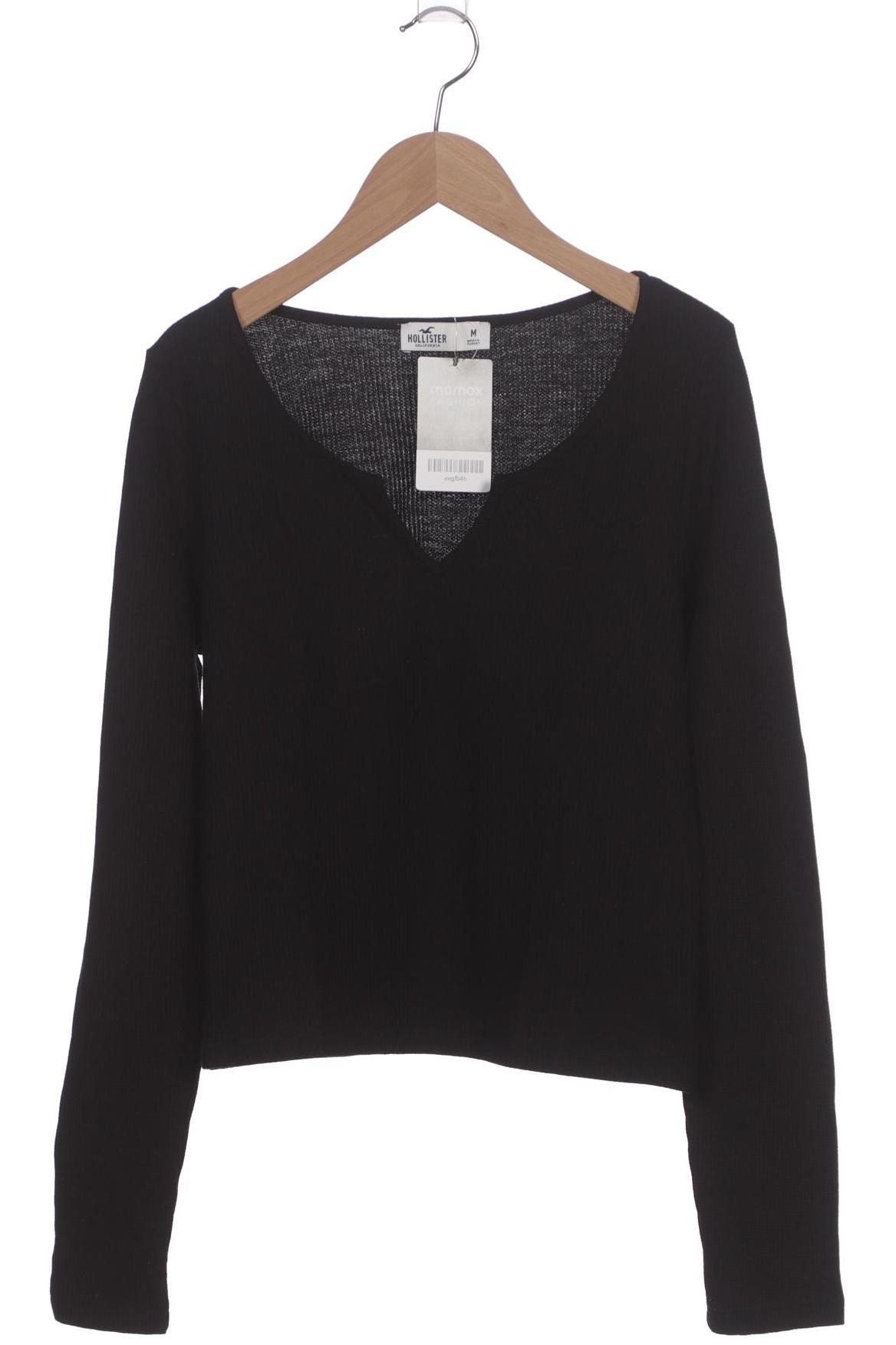 

Hollister Damen Langarmshirt, schwarz, Gr. 38