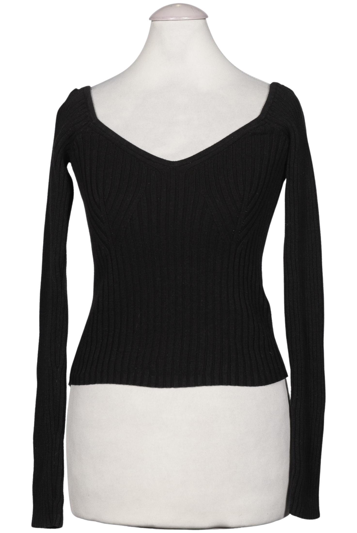 

Hollister Damen Langarmshirt, schwarz, Gr. 36