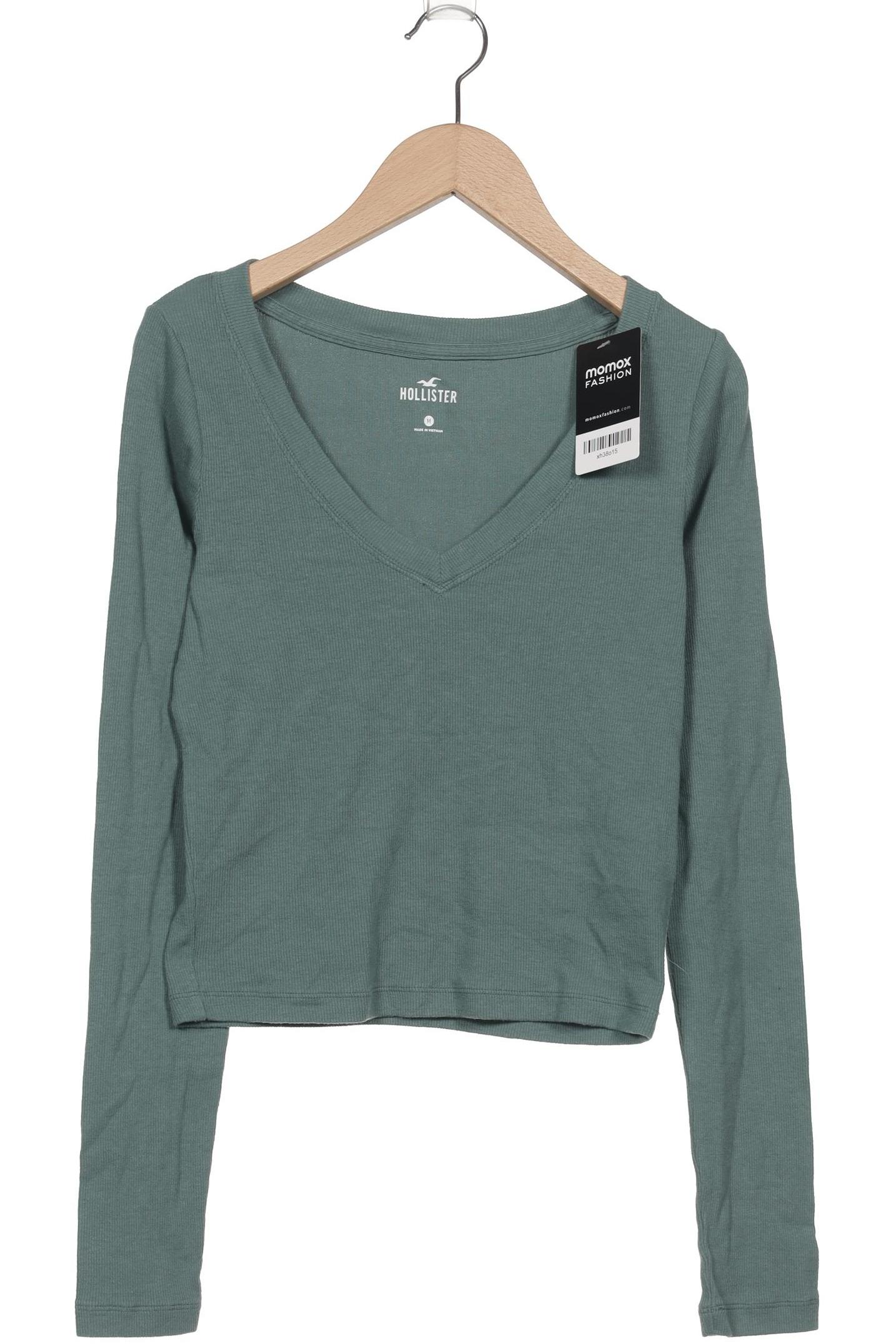 

Hollister Damen Langarmshirt, grün, Gr. 38