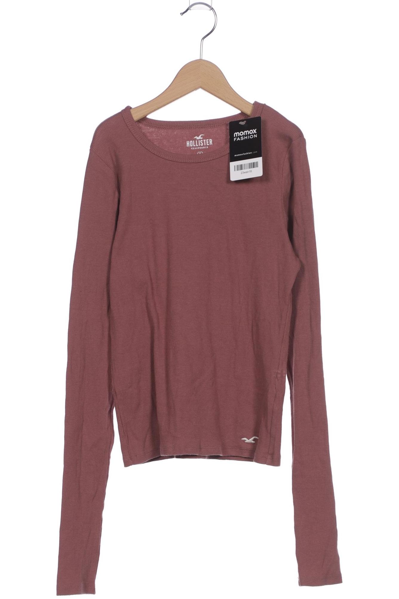 

Hollister Damen Langarmshirt, pink, Gr. 36